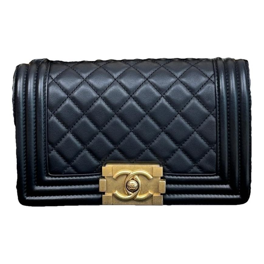 Boy leather crossbody bag