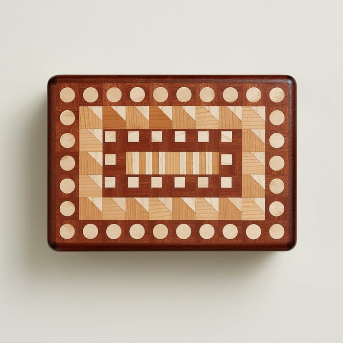 Naturel Casaque Jeux d'Ordre Watch Box