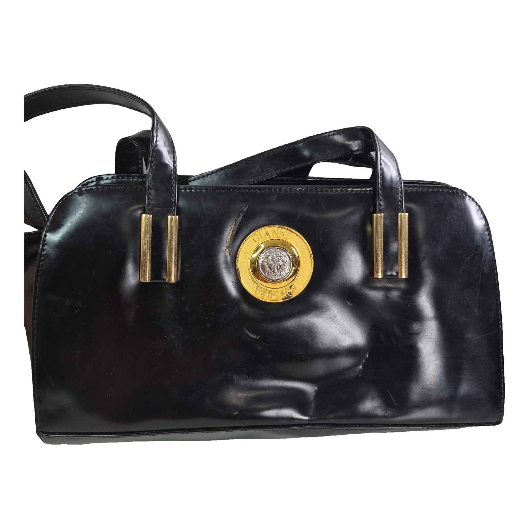 Versace Patent leather handbag