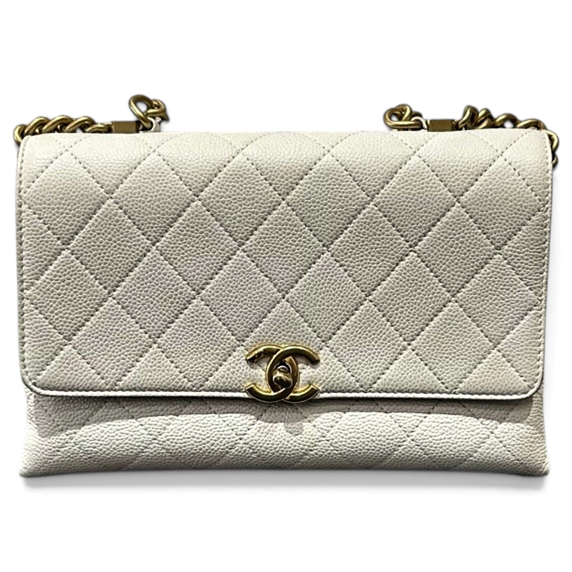 Coco Luxe leather handbag