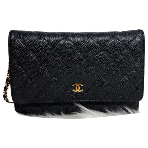 Wallet On Chain Timeless/Classique leather crossbody bag