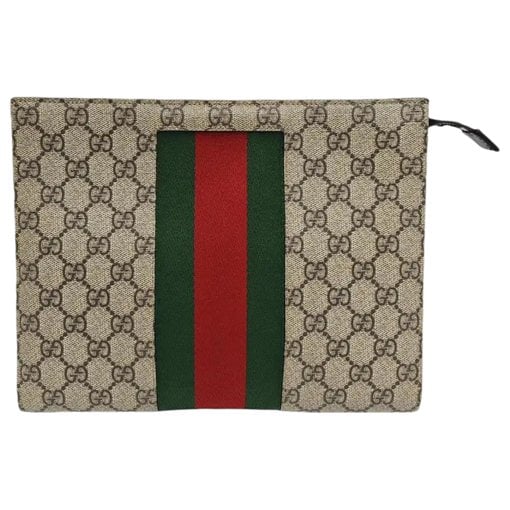 Ophidia GG Supreme leather handbag