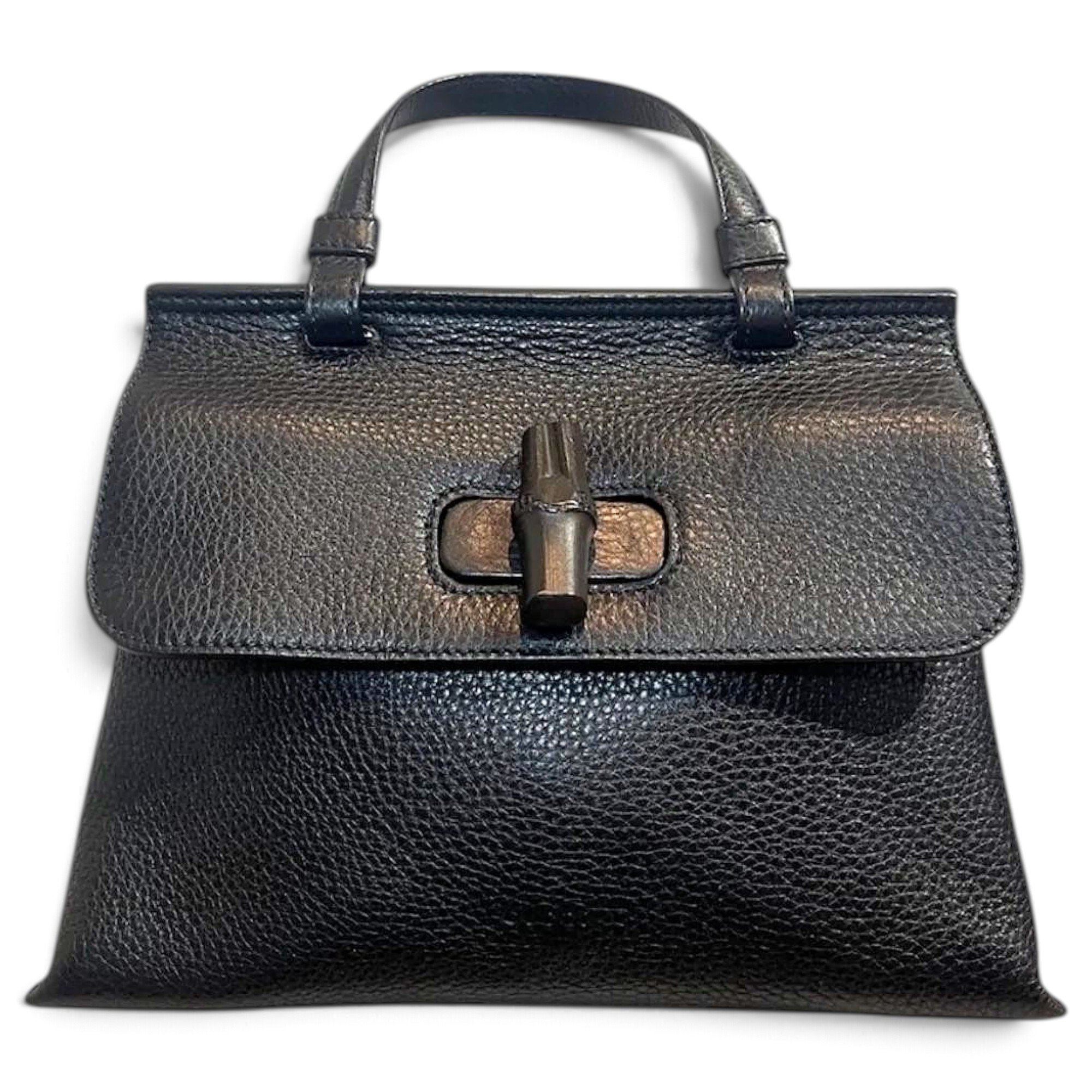 Bamboo leather bag