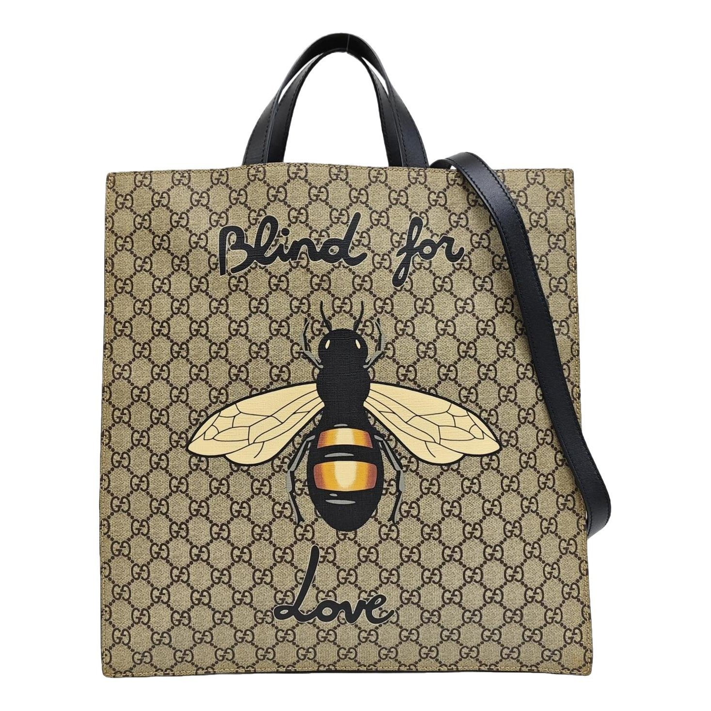 Ophidia GG Supreme leather handbag