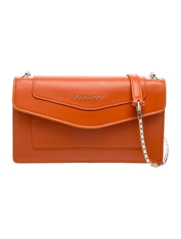 Bvlgari Leather Shoulder Bag