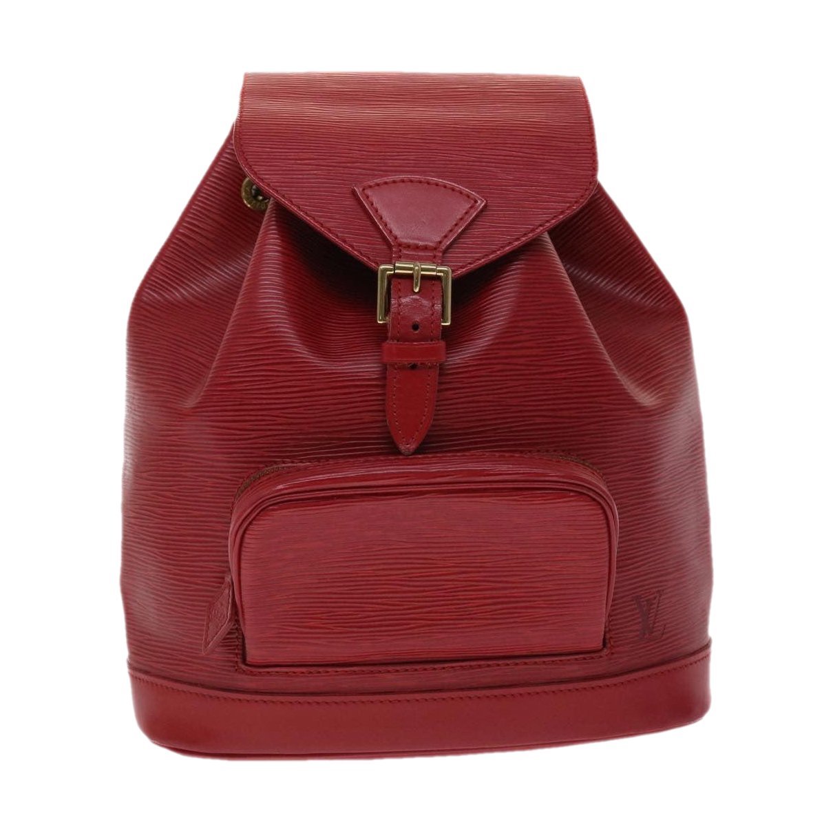 Montsouris leather backpack