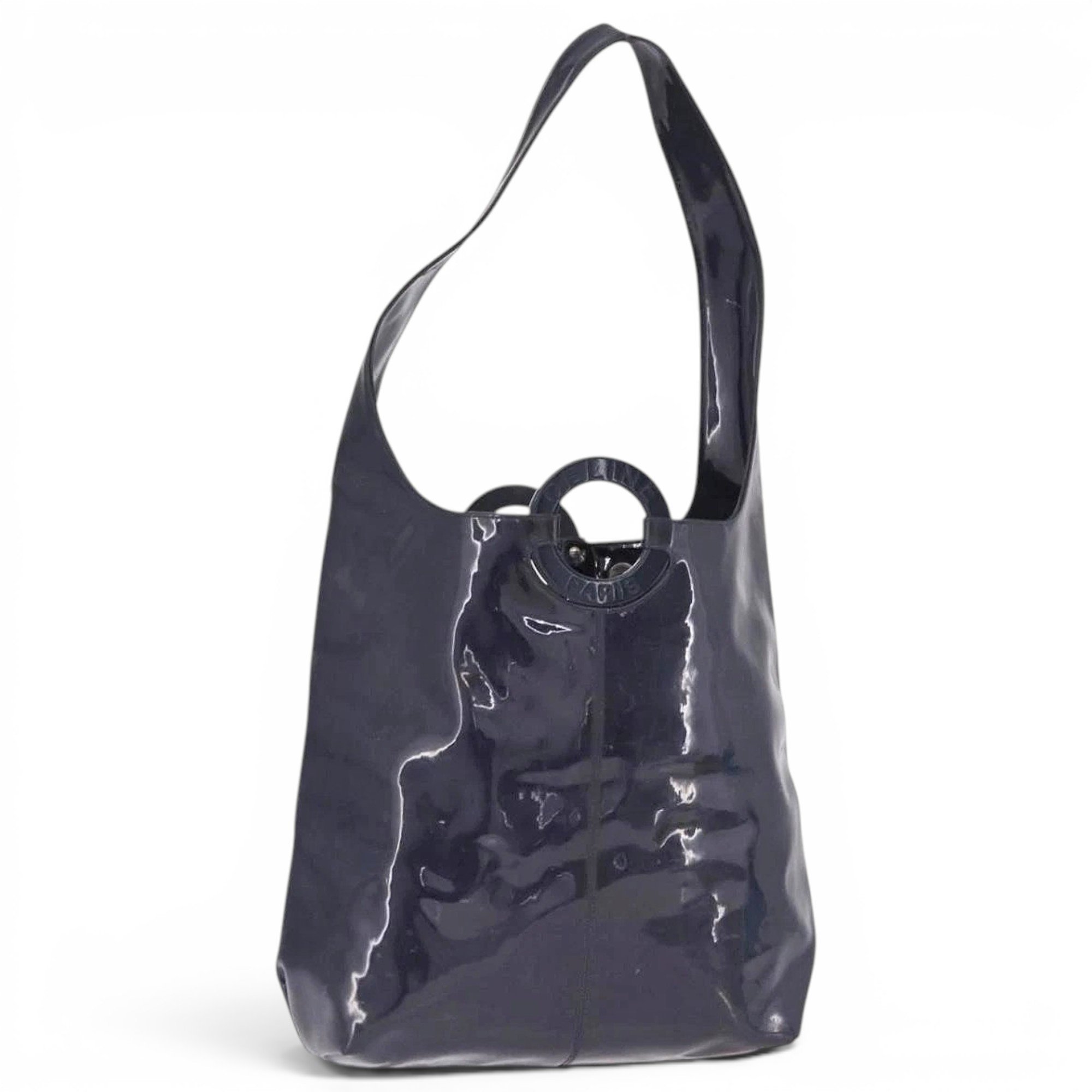 Vinyl handbag