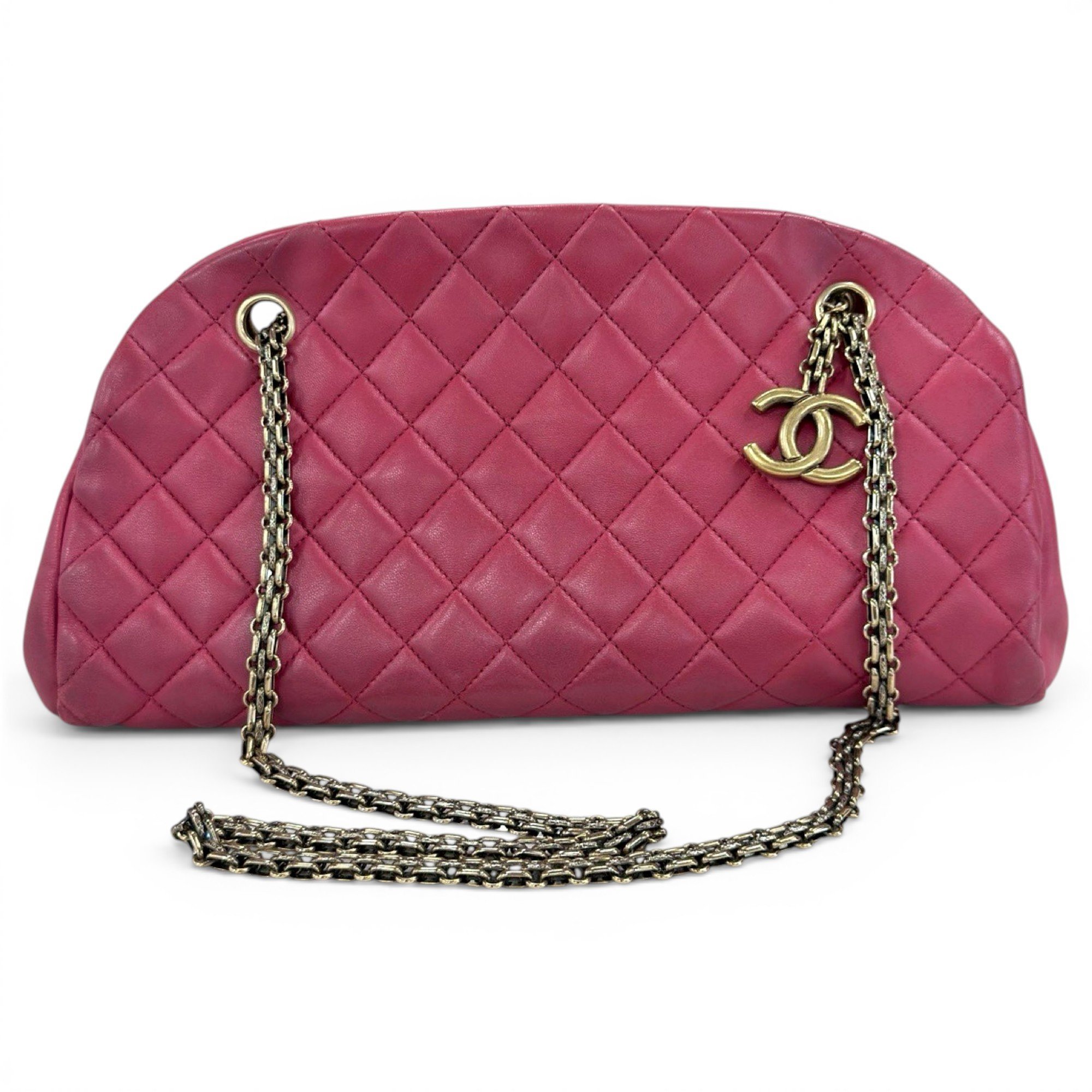 Mademoiselle leather handbag