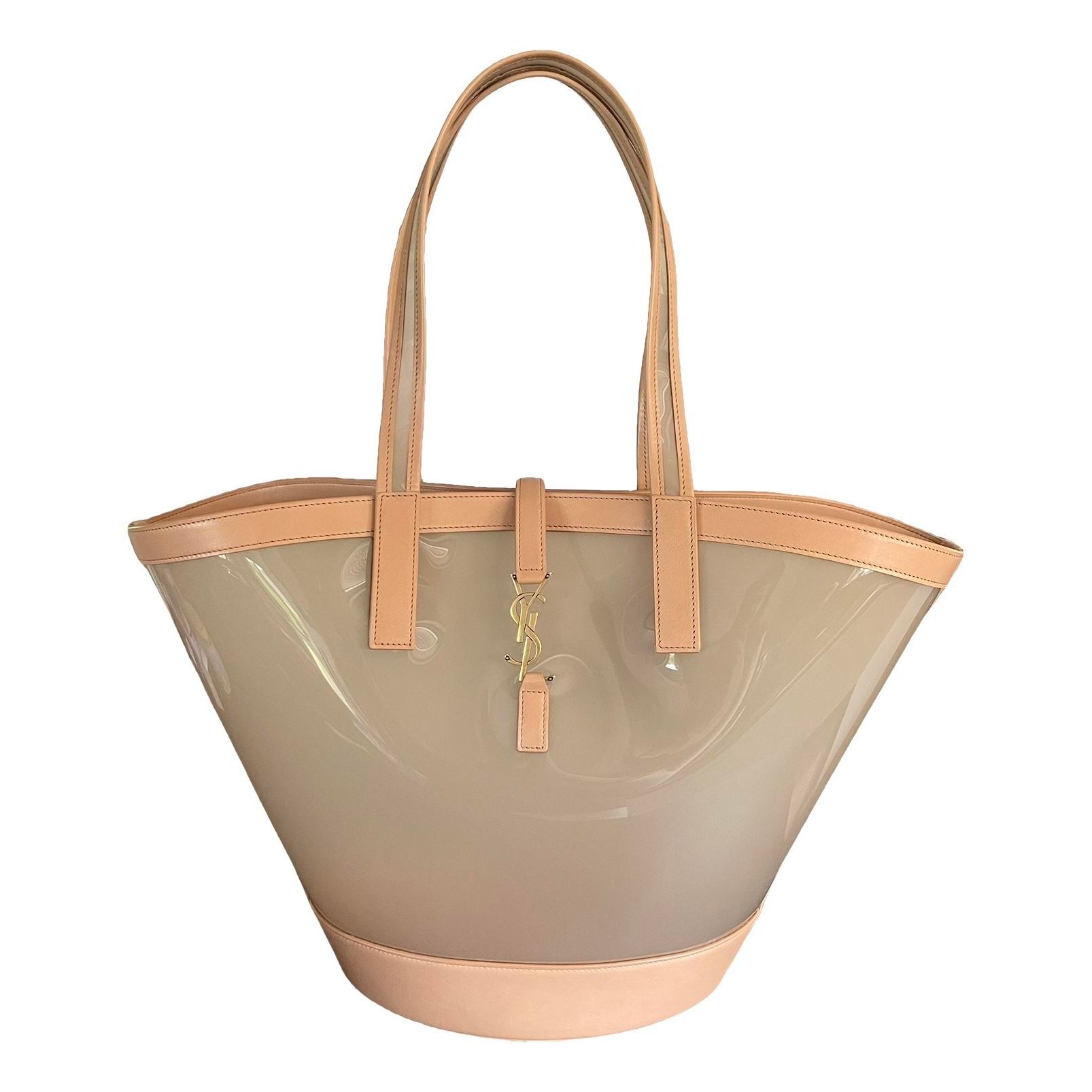 Shopping leather tote