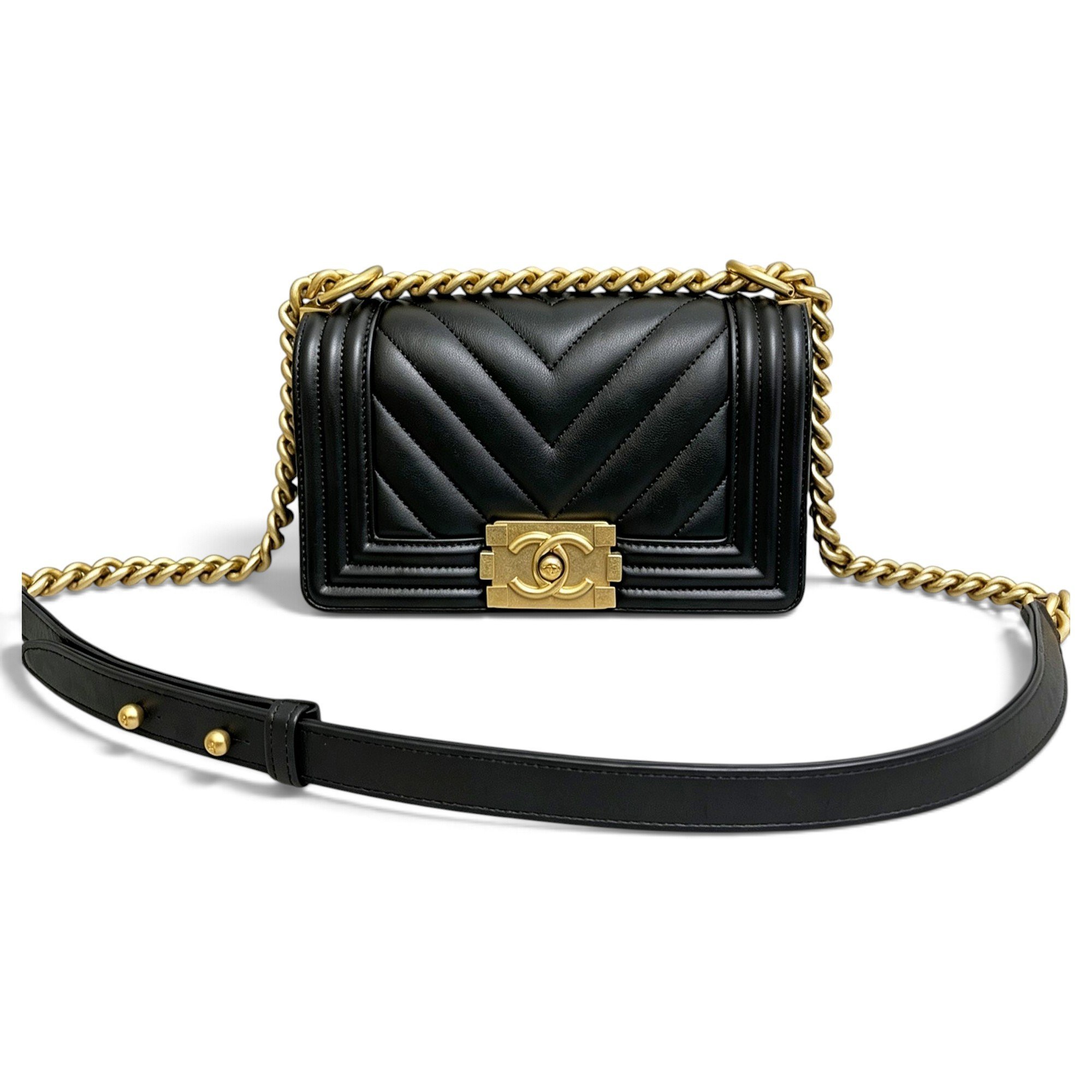 Boy leather handbag