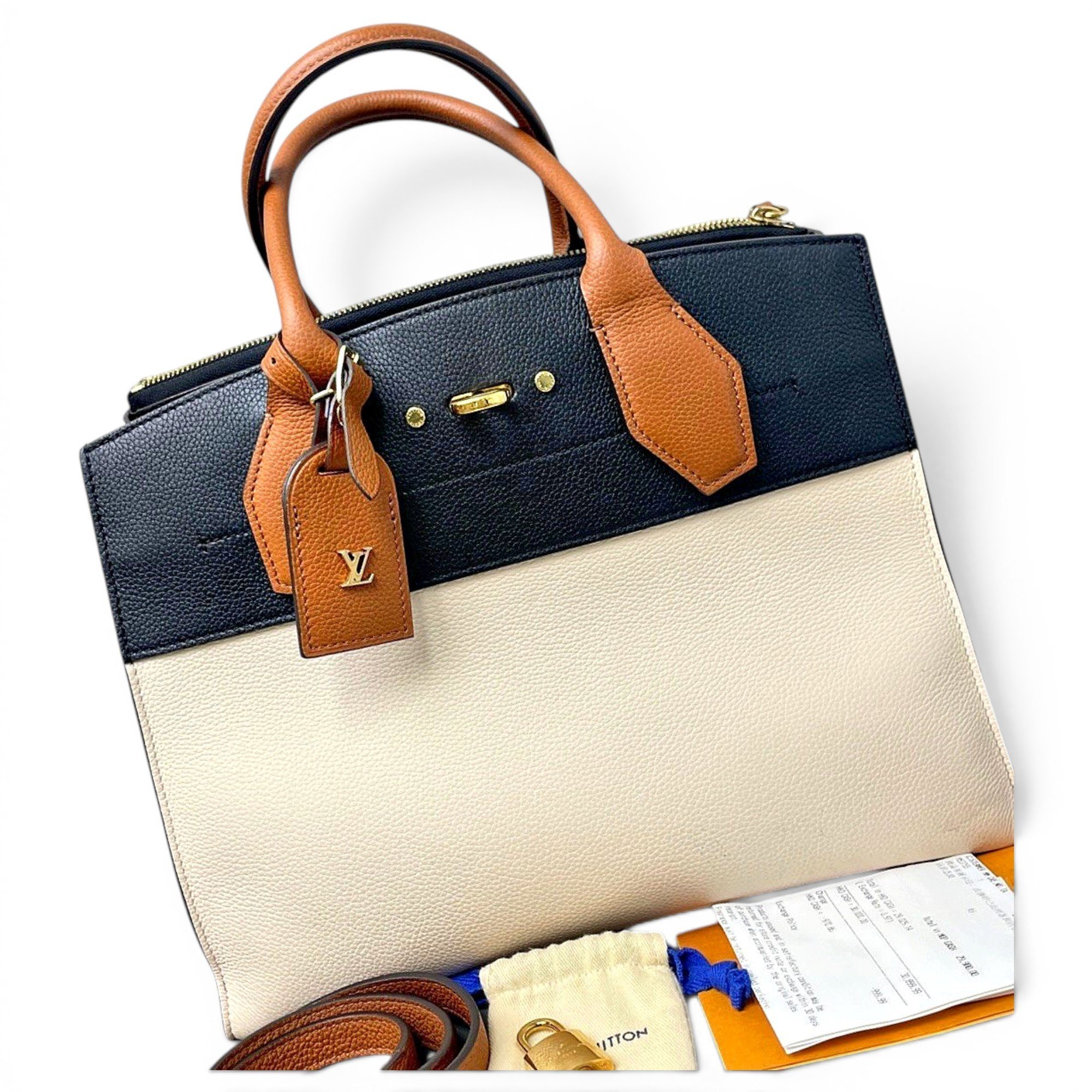 City Steamer leather handbag
