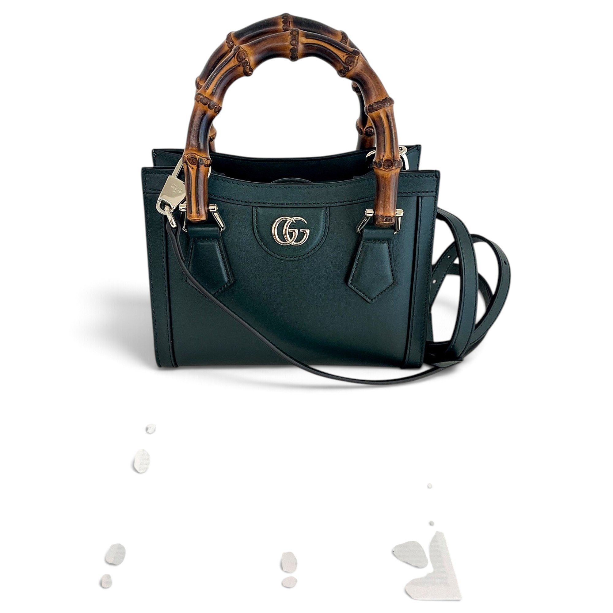Gucci Diana Bamboo leather tote
