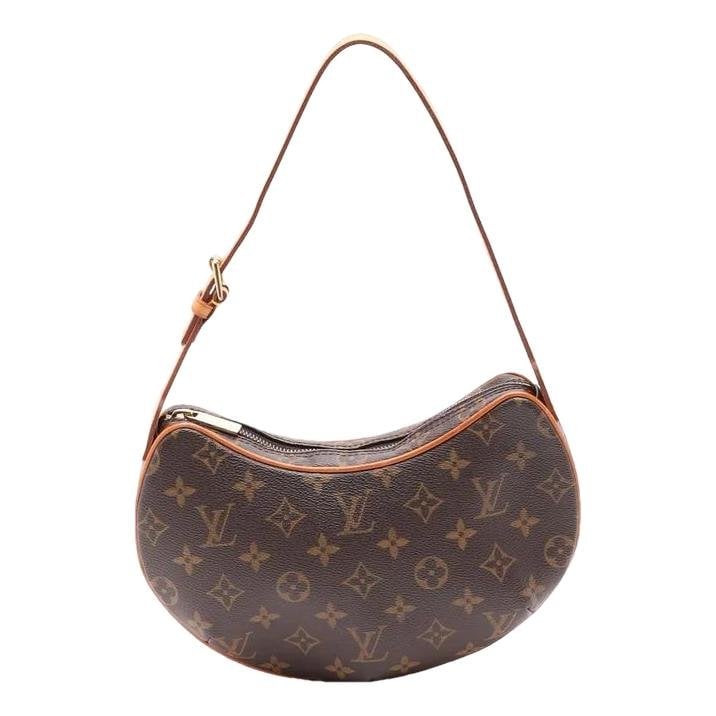 Croissant cloth handbag