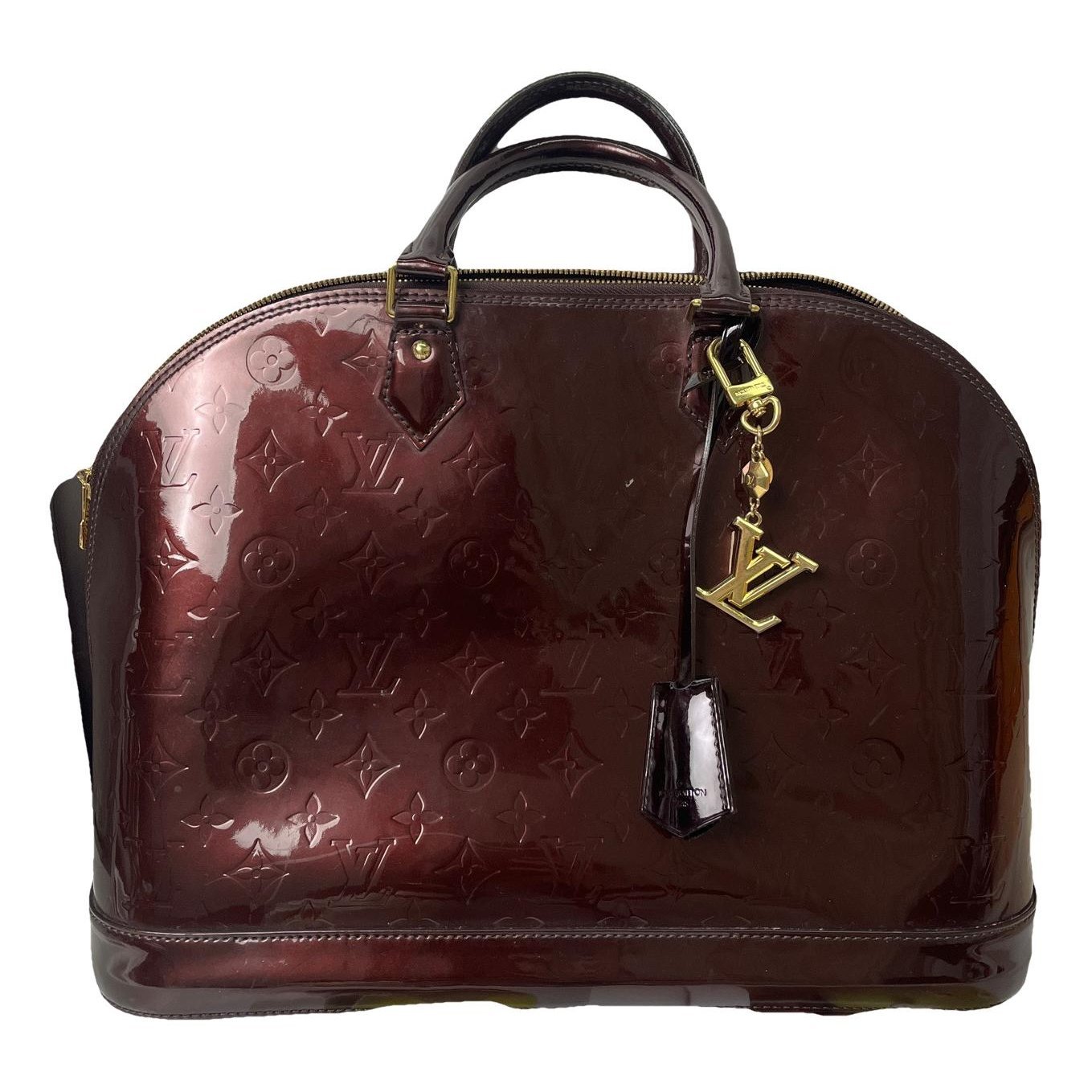 Alma patent leather handbag