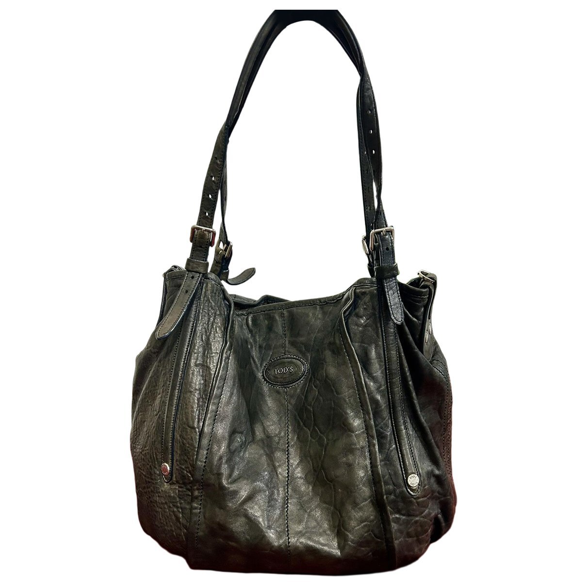 Leather handbag