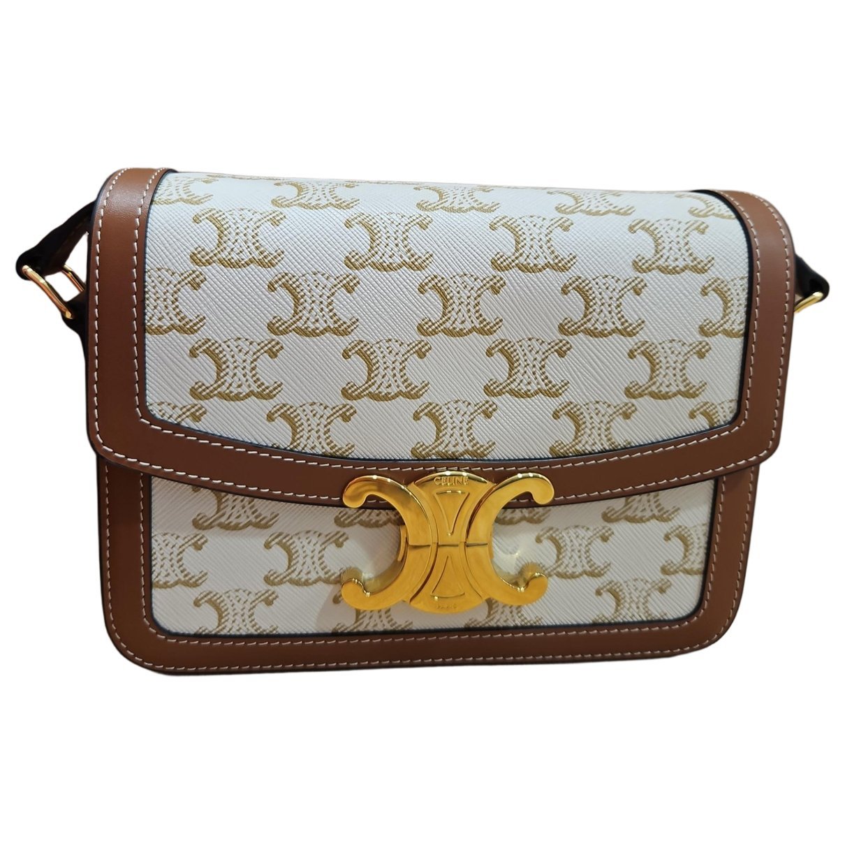 Triomphe cloth handbag