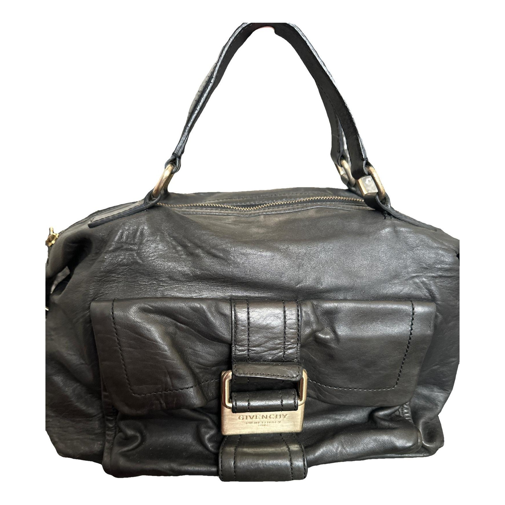 Leather handbag