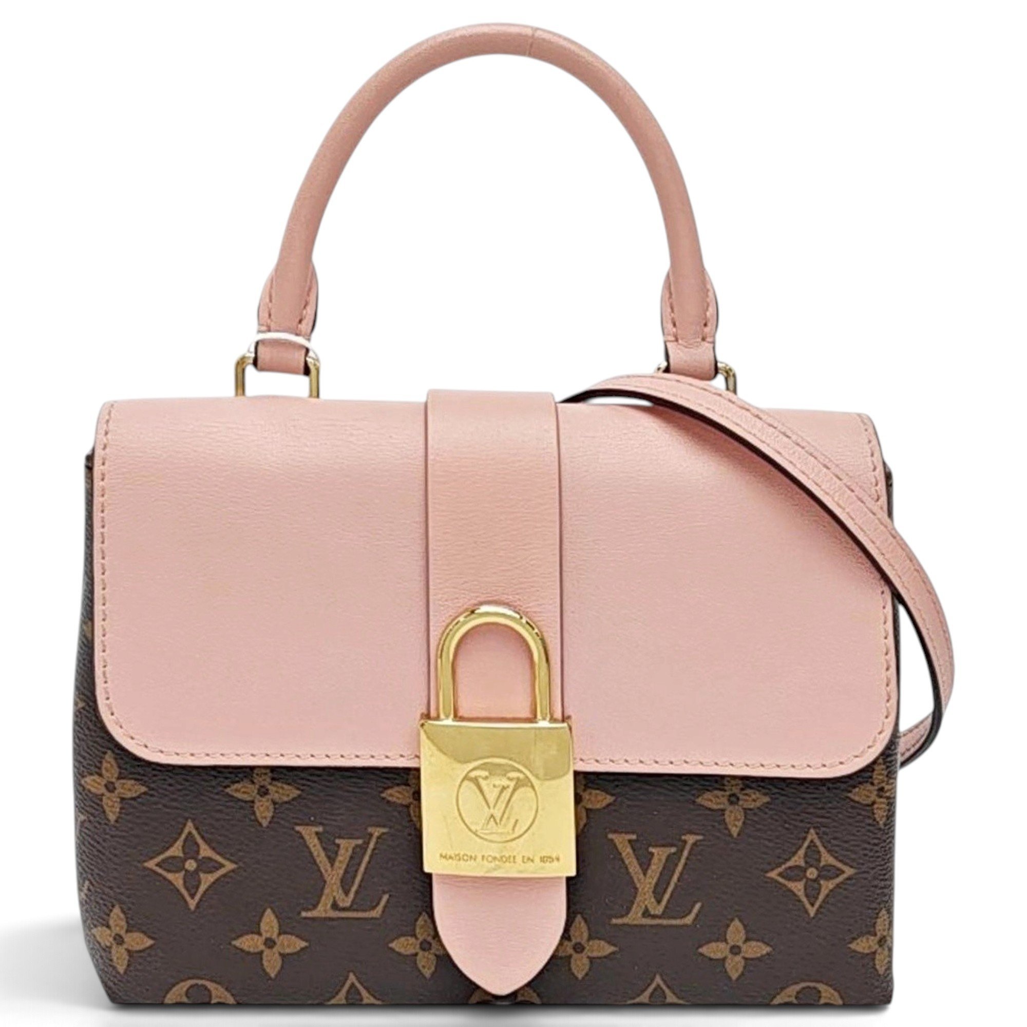 Locky BB leather handbag