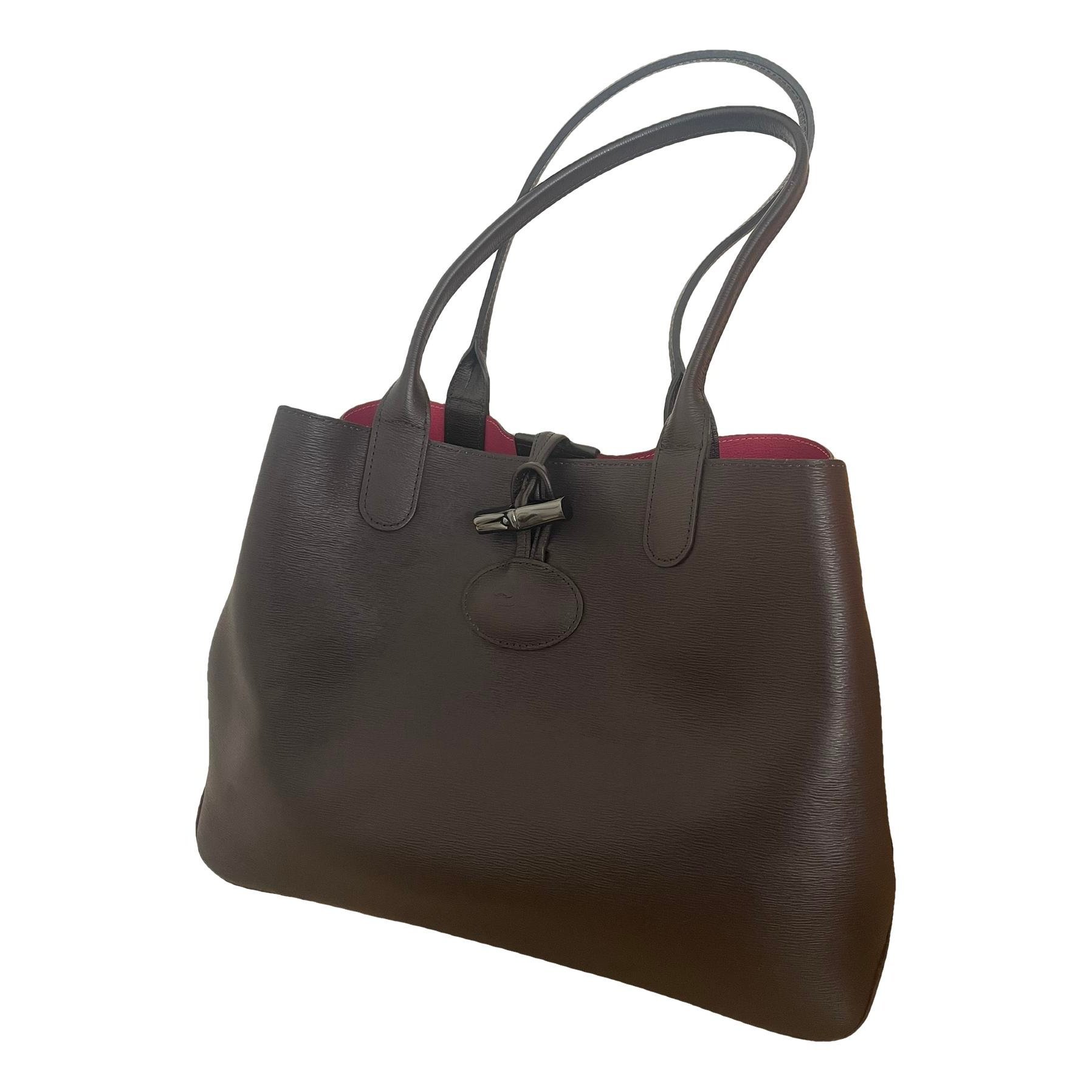 Roseau leather handbag