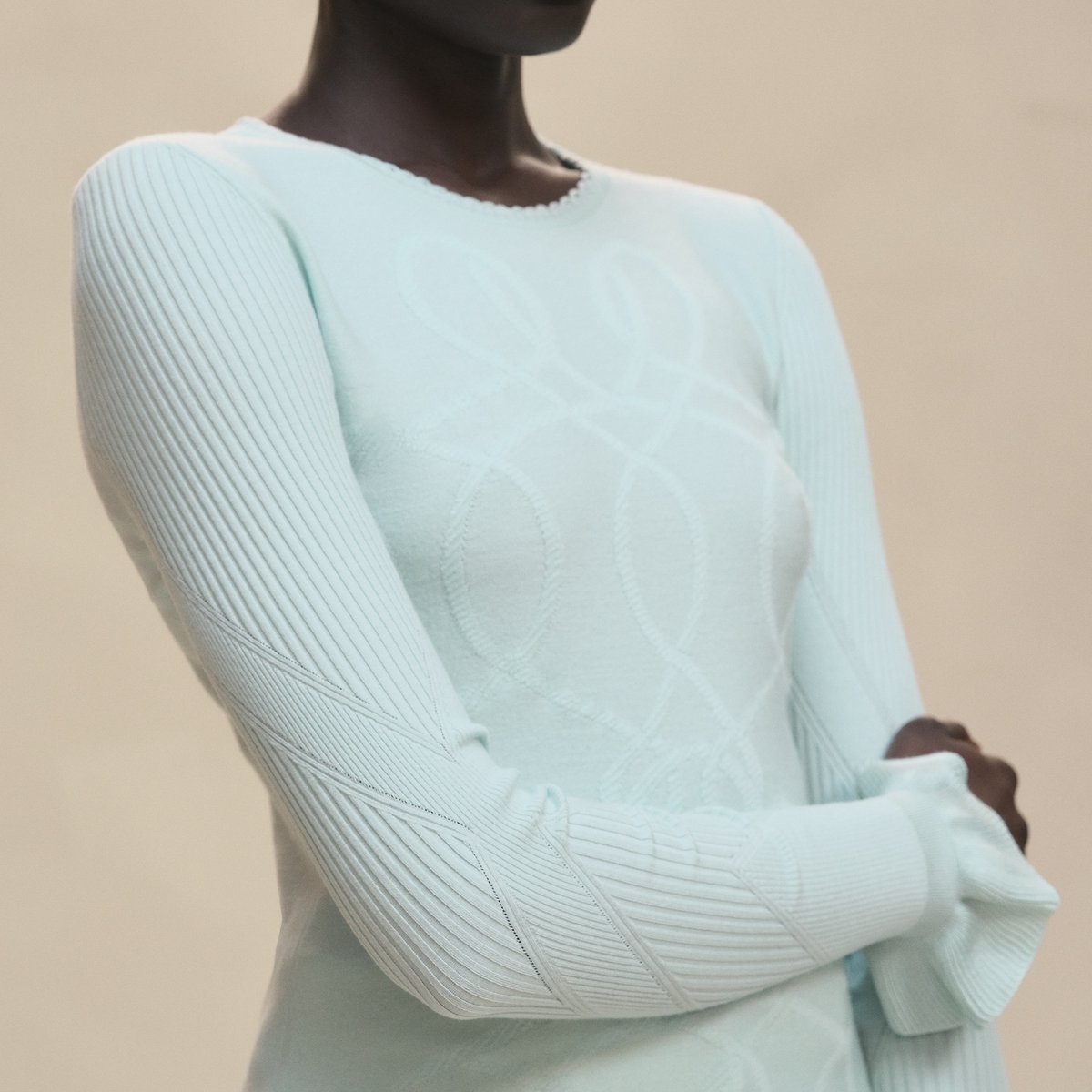 Vert Embrun "Palefroi Remix" Light Long-sleeve Sweater