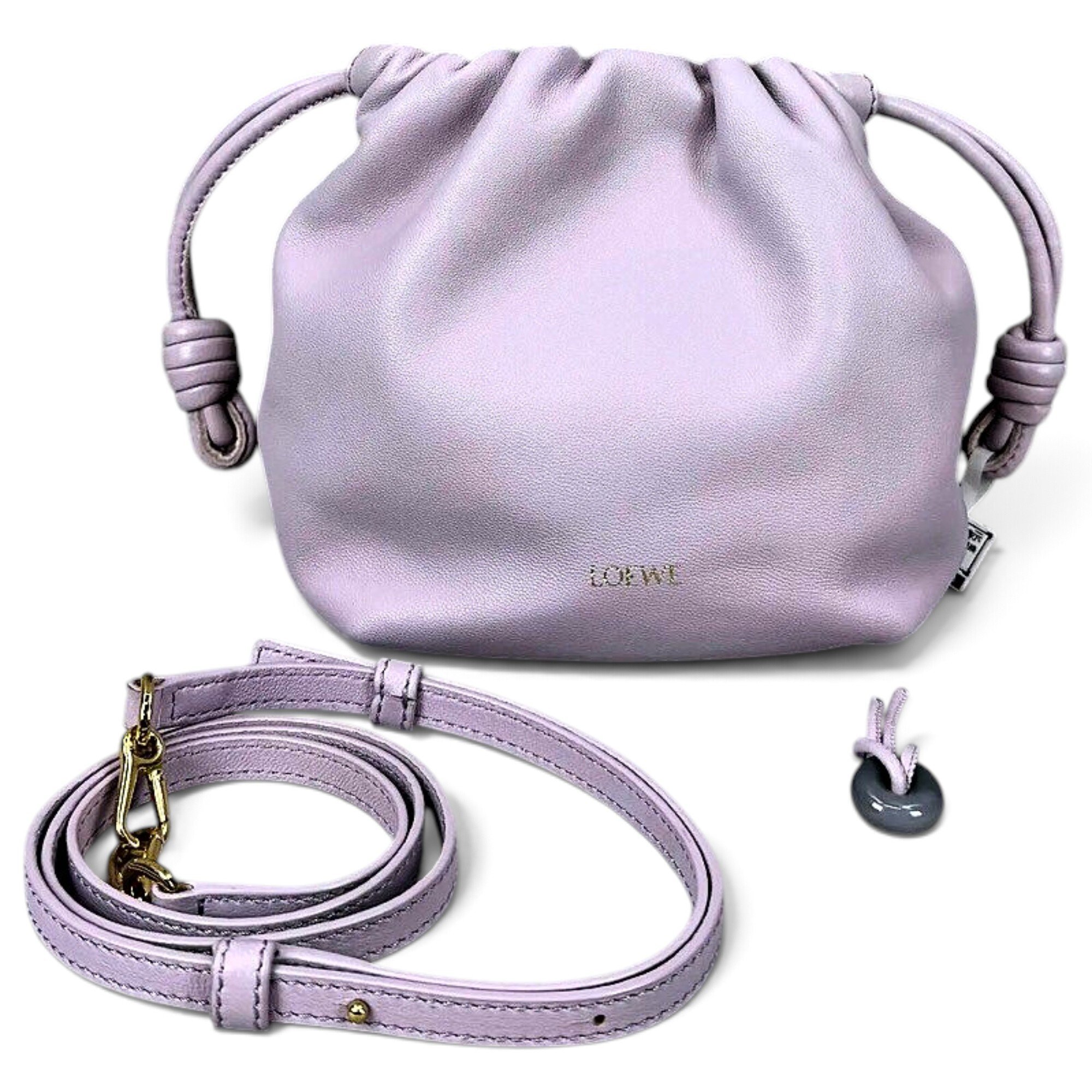 Flamenco leather handbag
