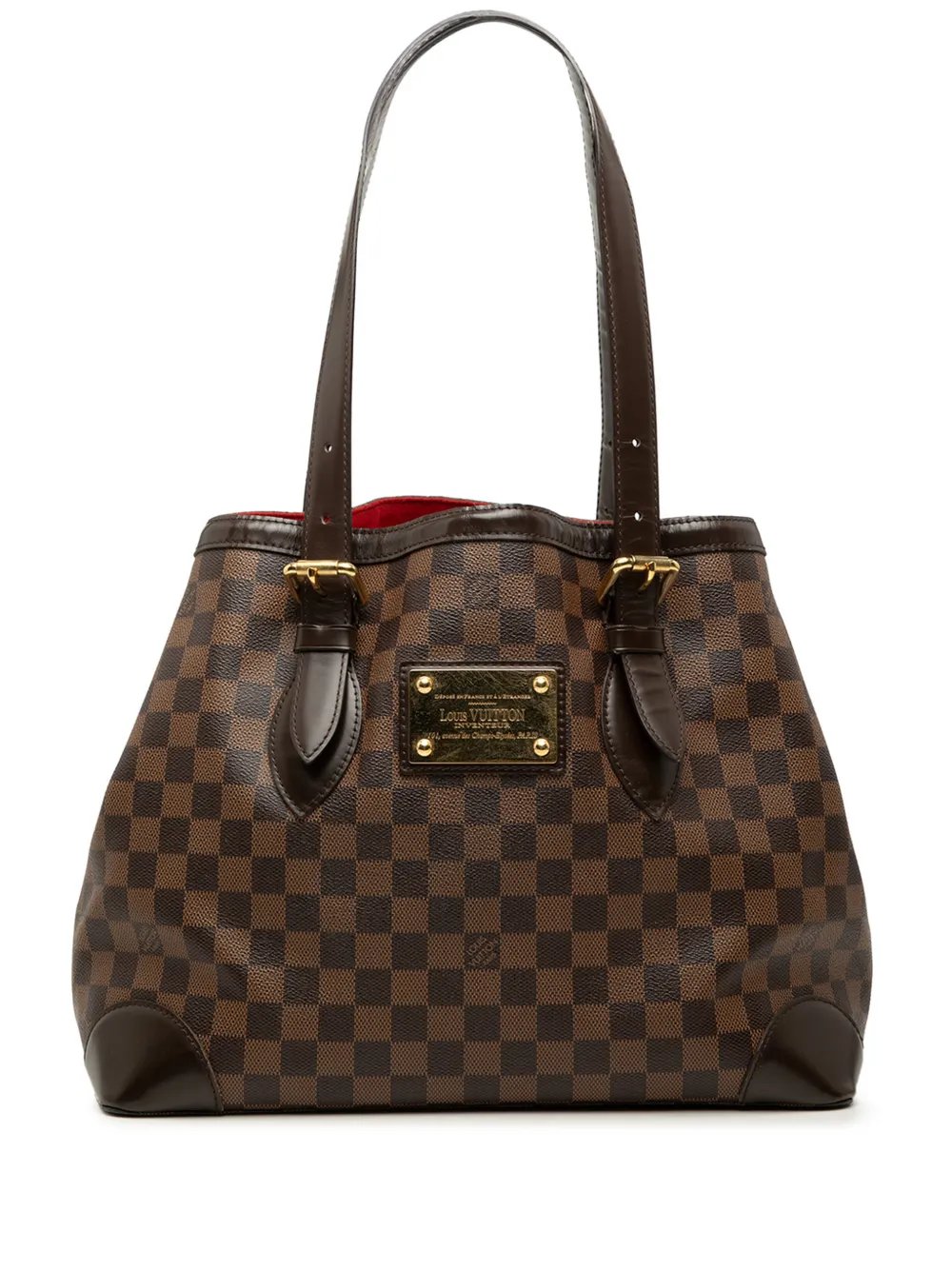 2011 Damier Ebene Hampstead MM tote bag