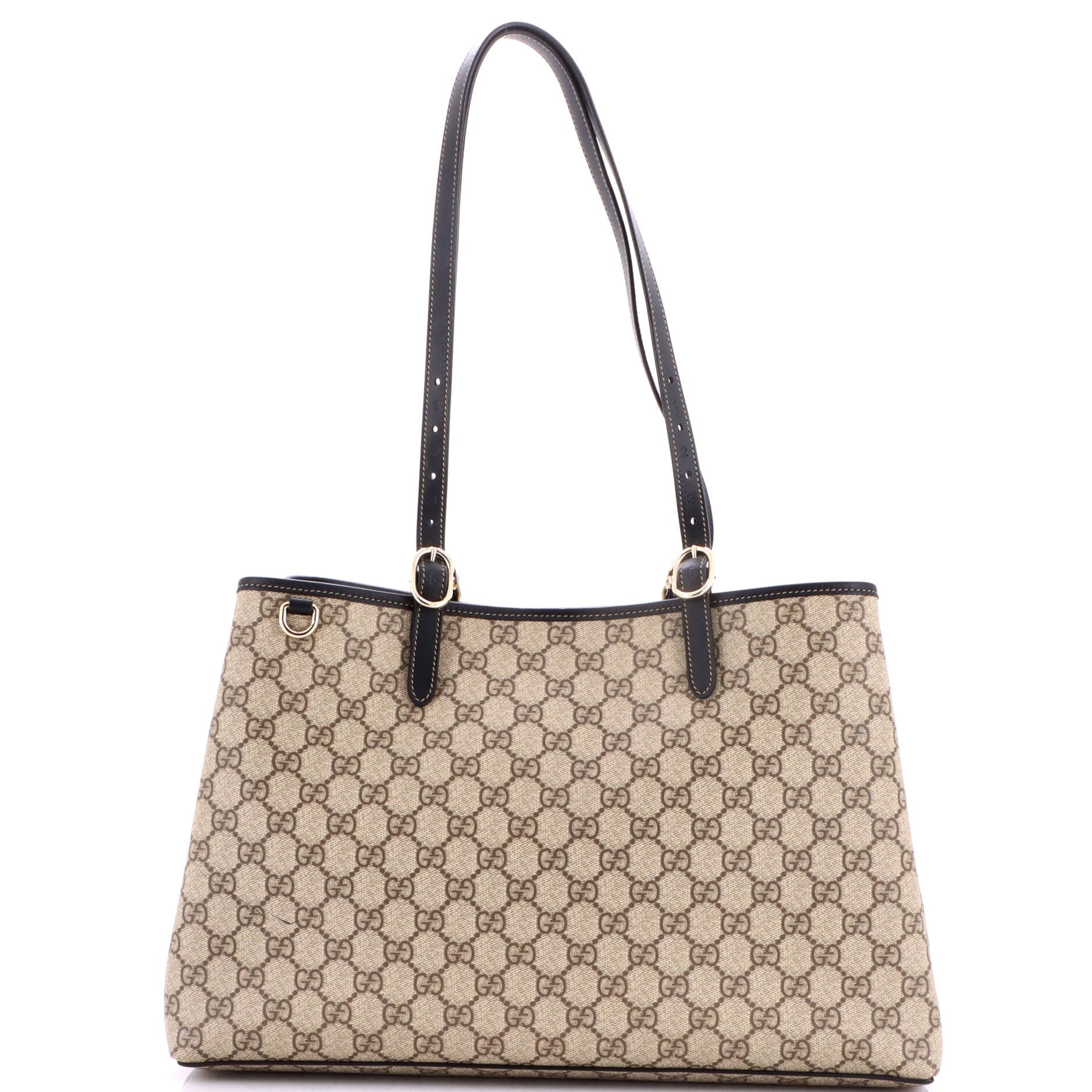 Emblem Tote GG Coated Canvas Large