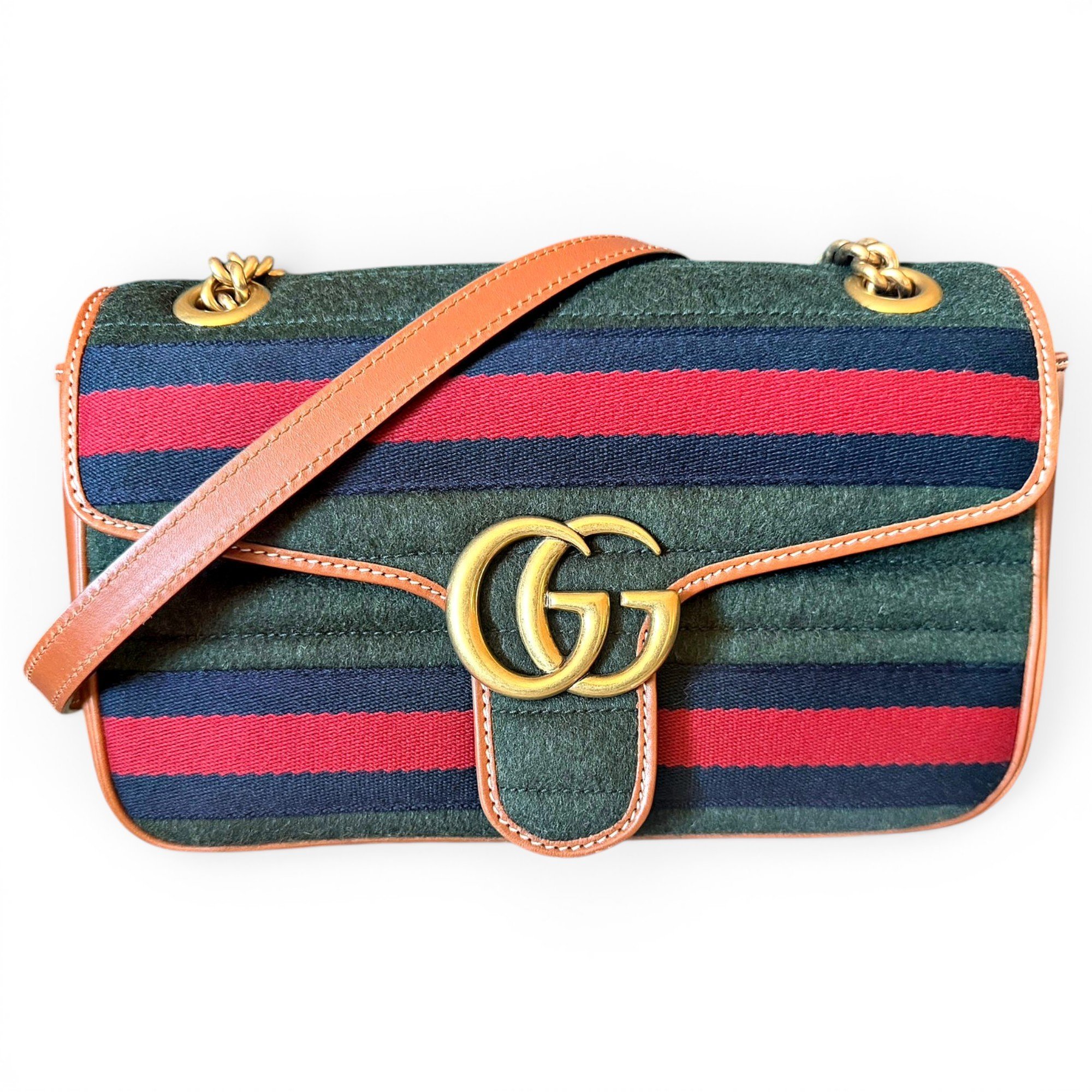 Wool crossbody bag