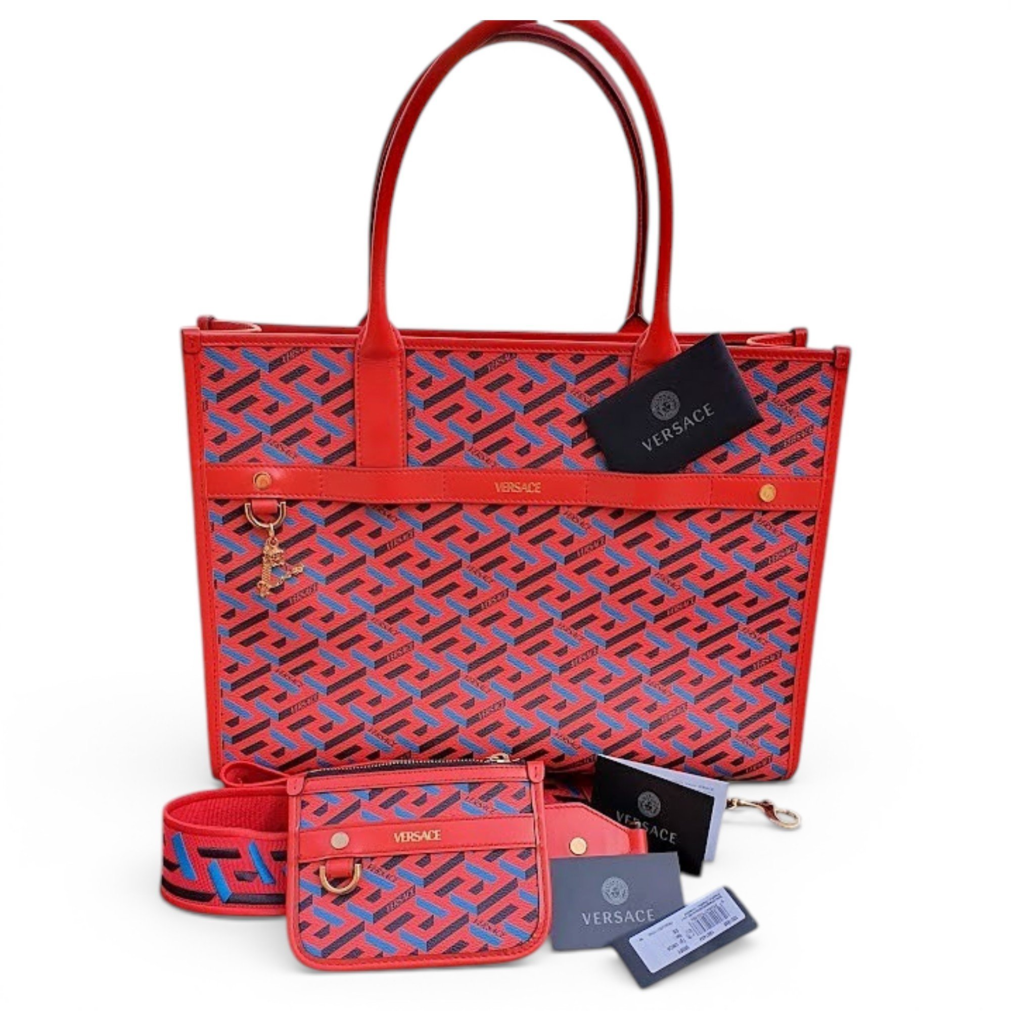 Leather tote