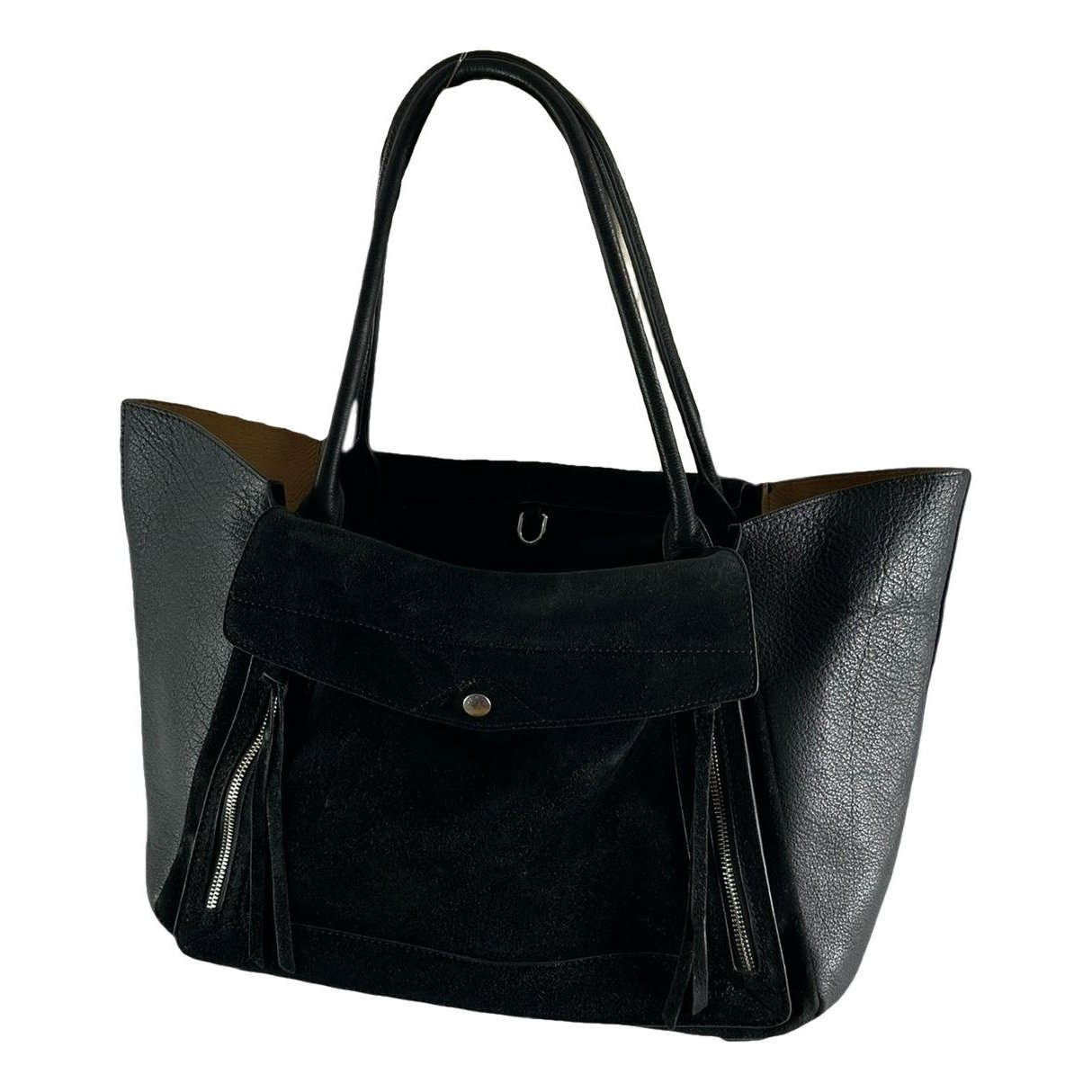 Leather tote