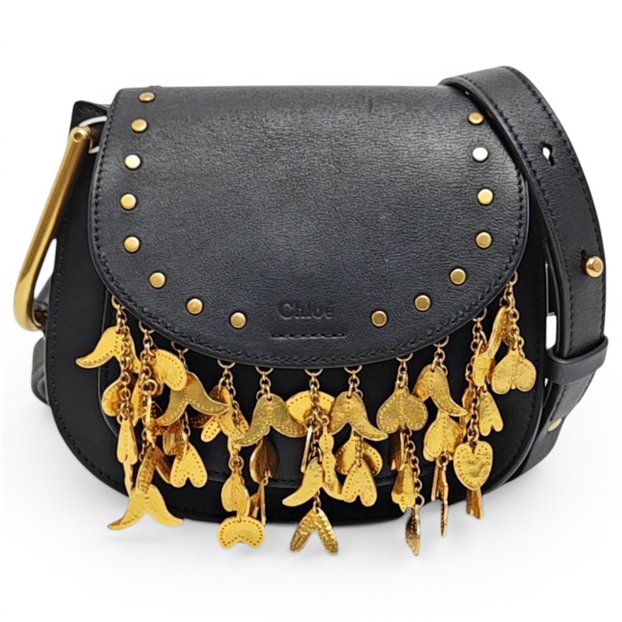 Hudson leather crossbody bag