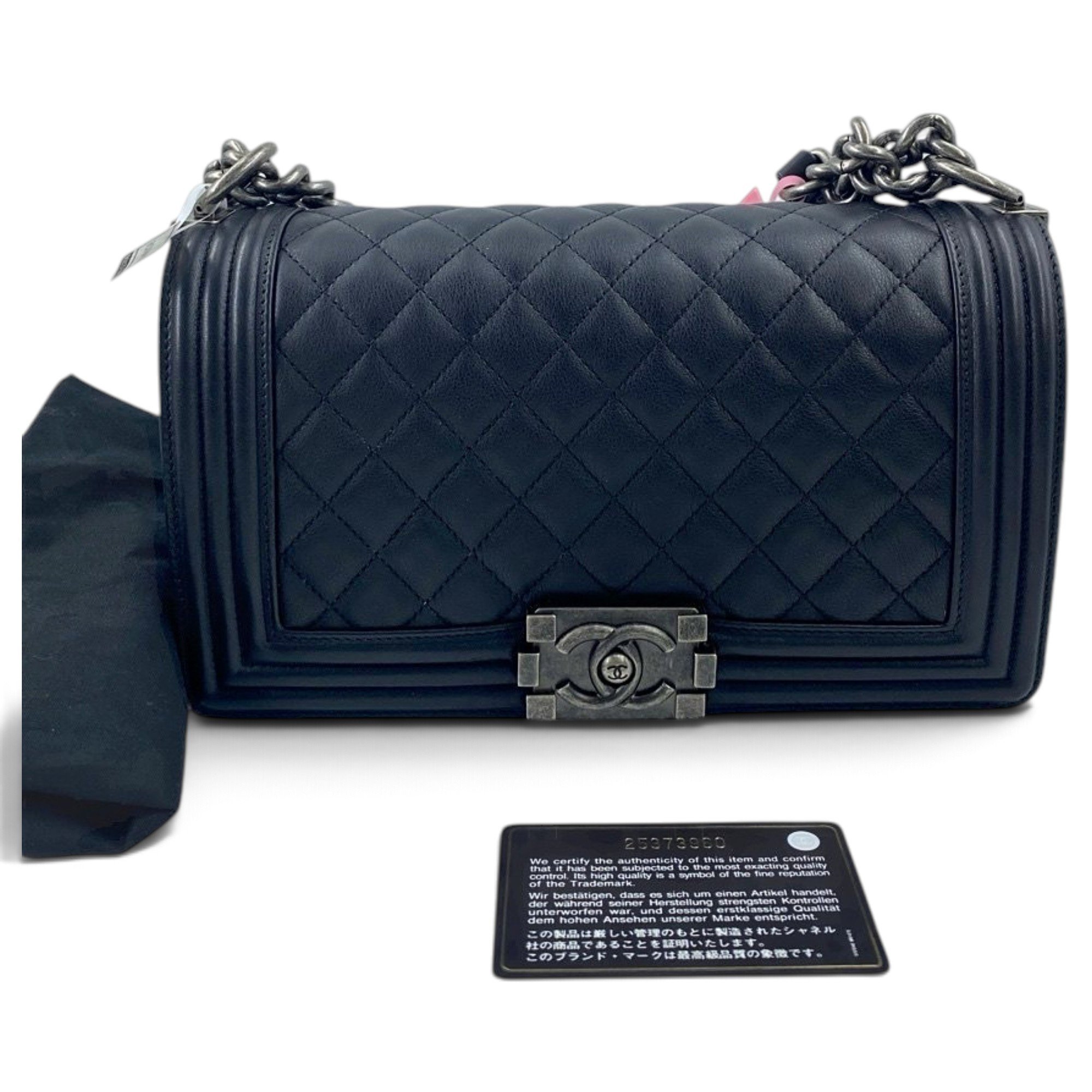 Boy leather handbag