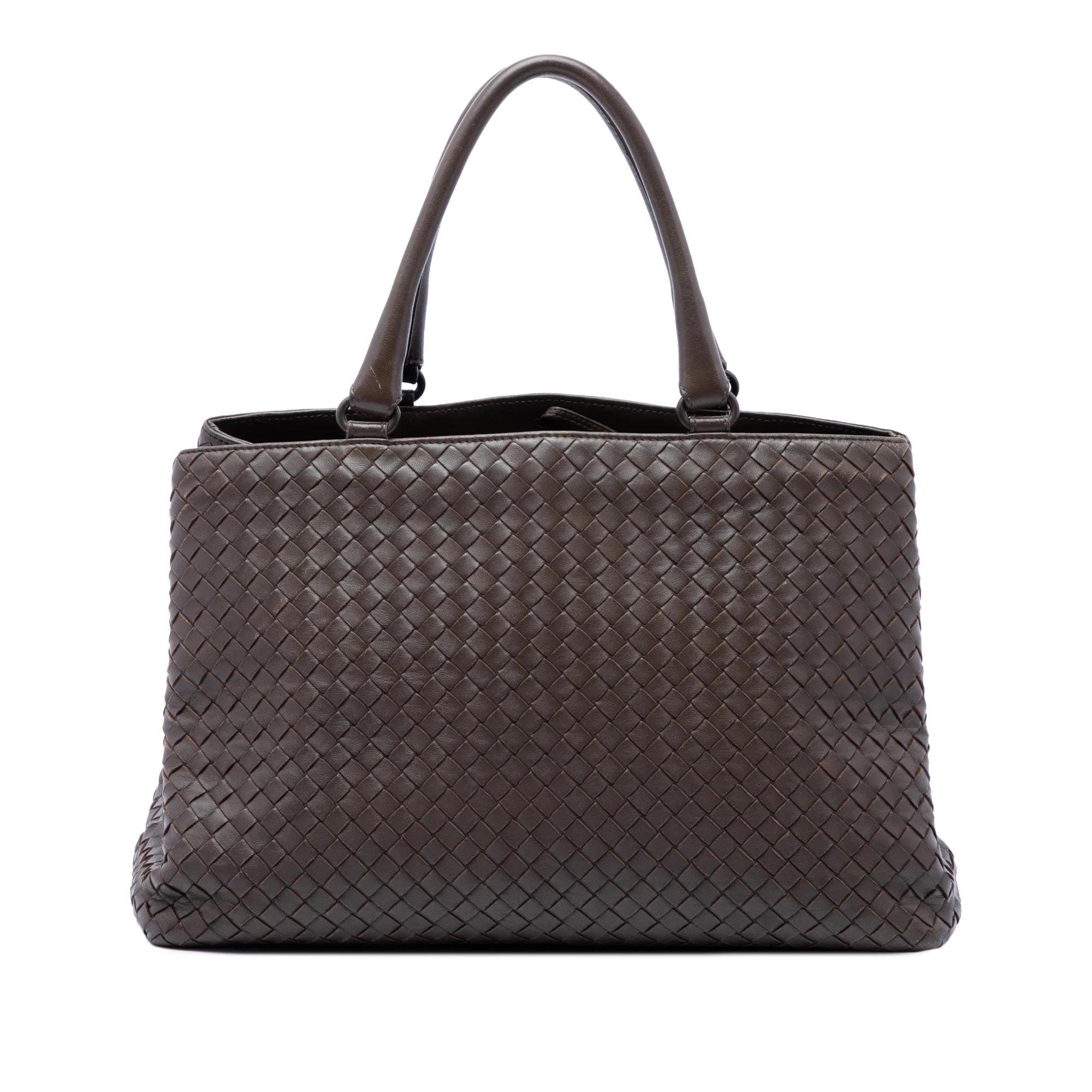 Veneta leather tote