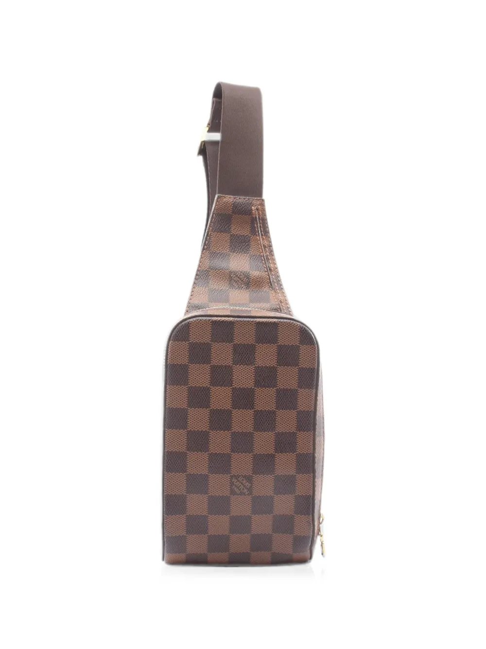 2010 Geronimos Damier Ebene belt bag