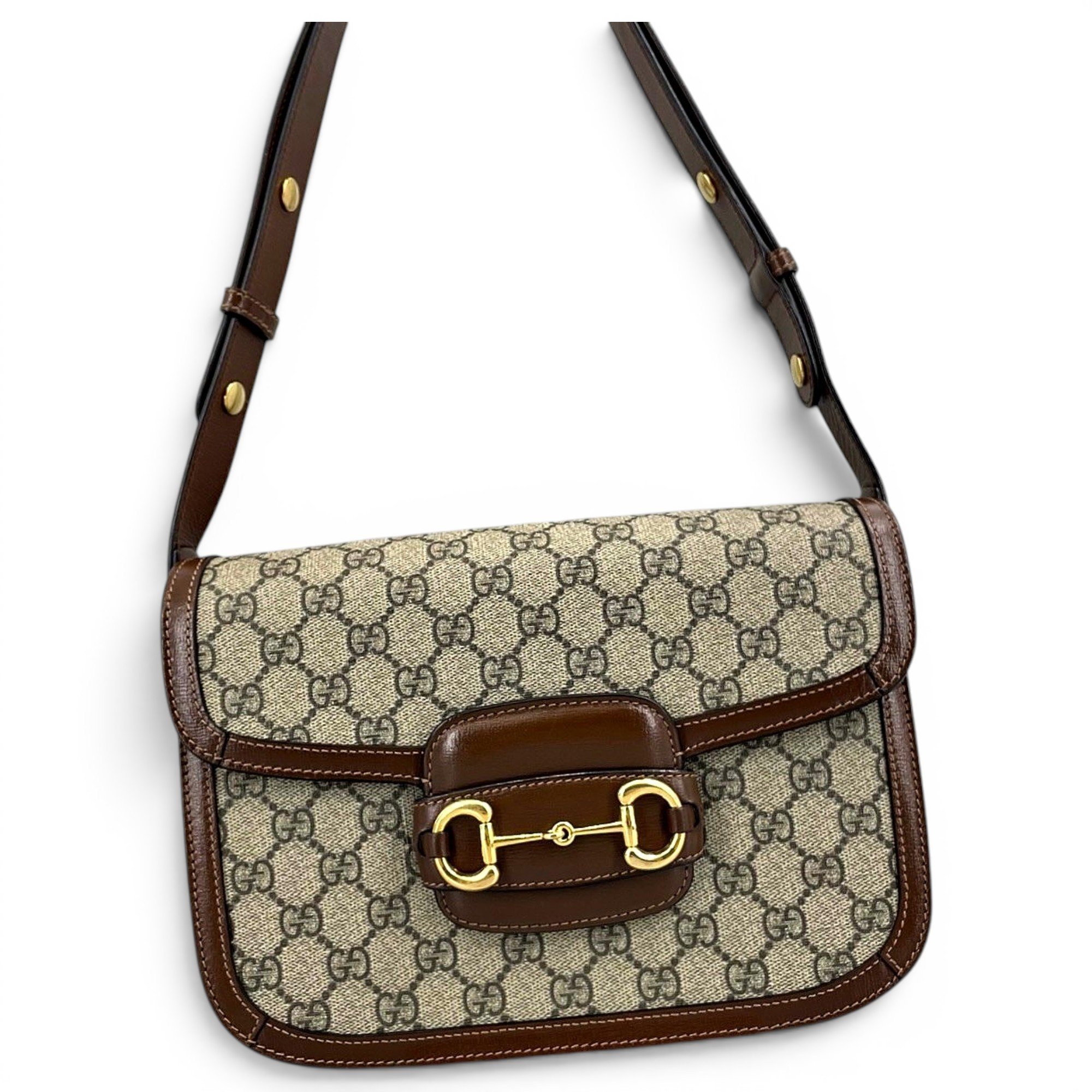 1955 leather handbag