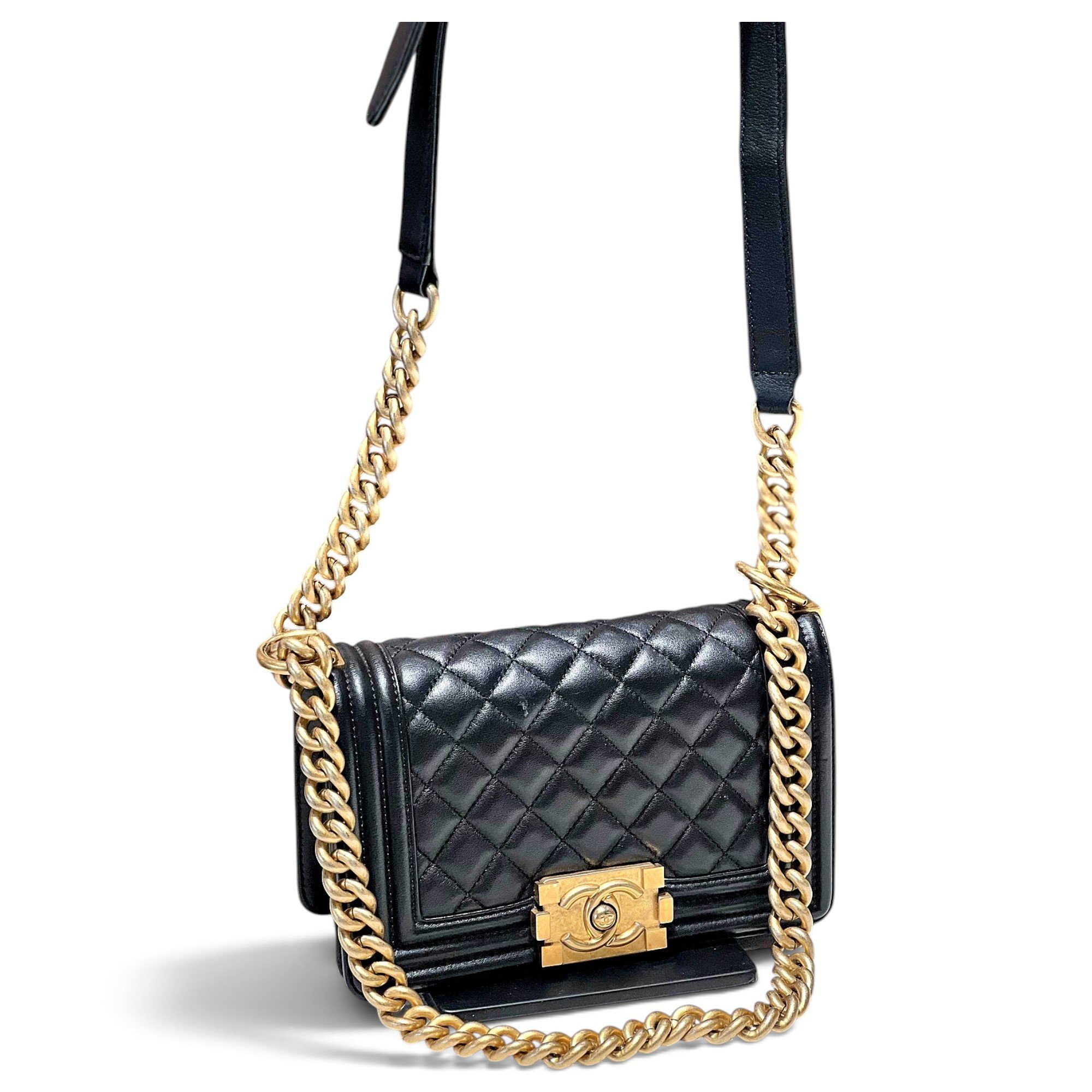 Boy leather handbag
