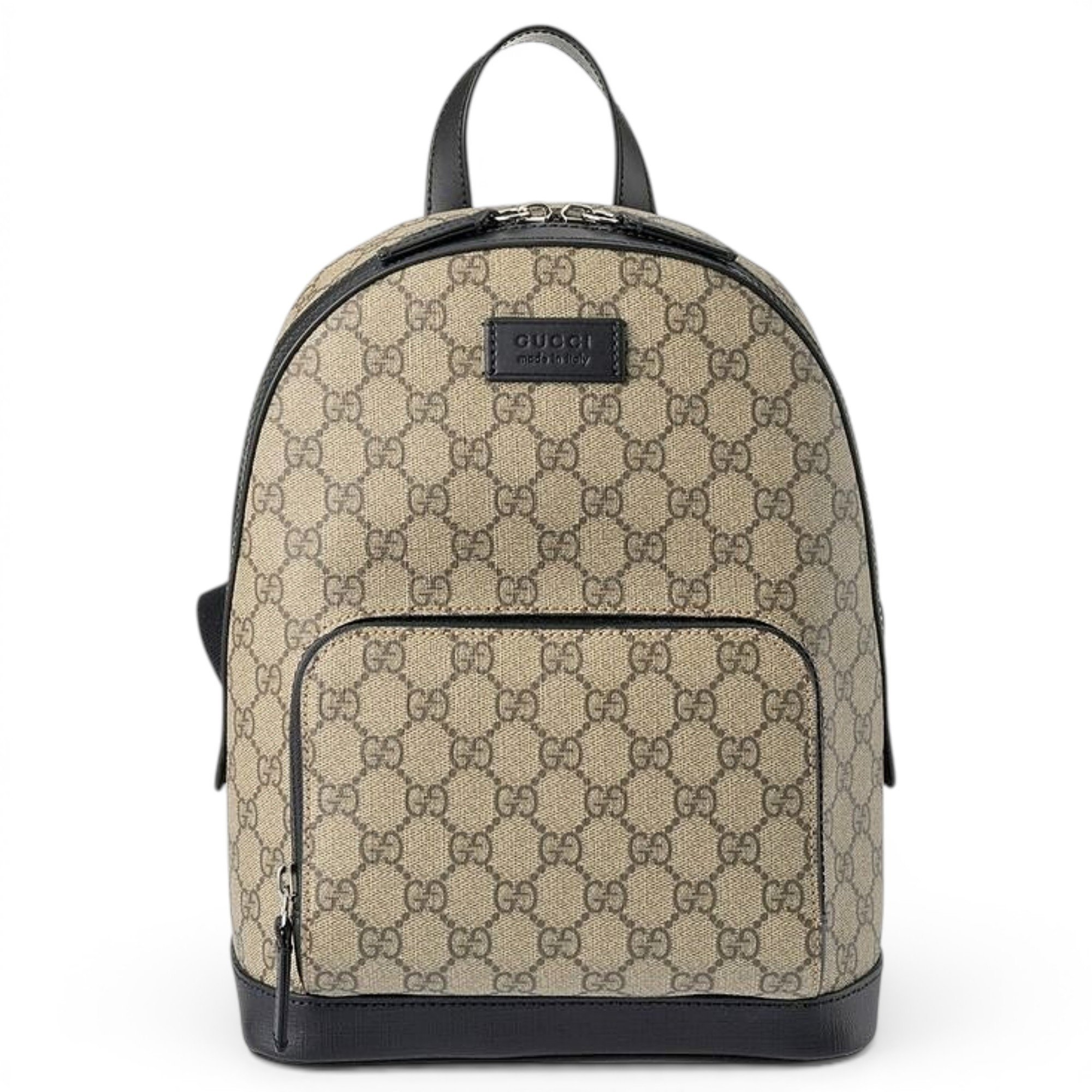 Leather backpack
