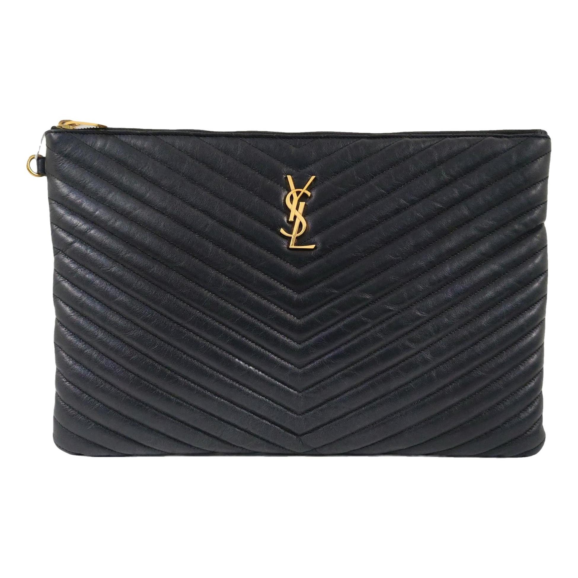 New Jolie leather clutch bag