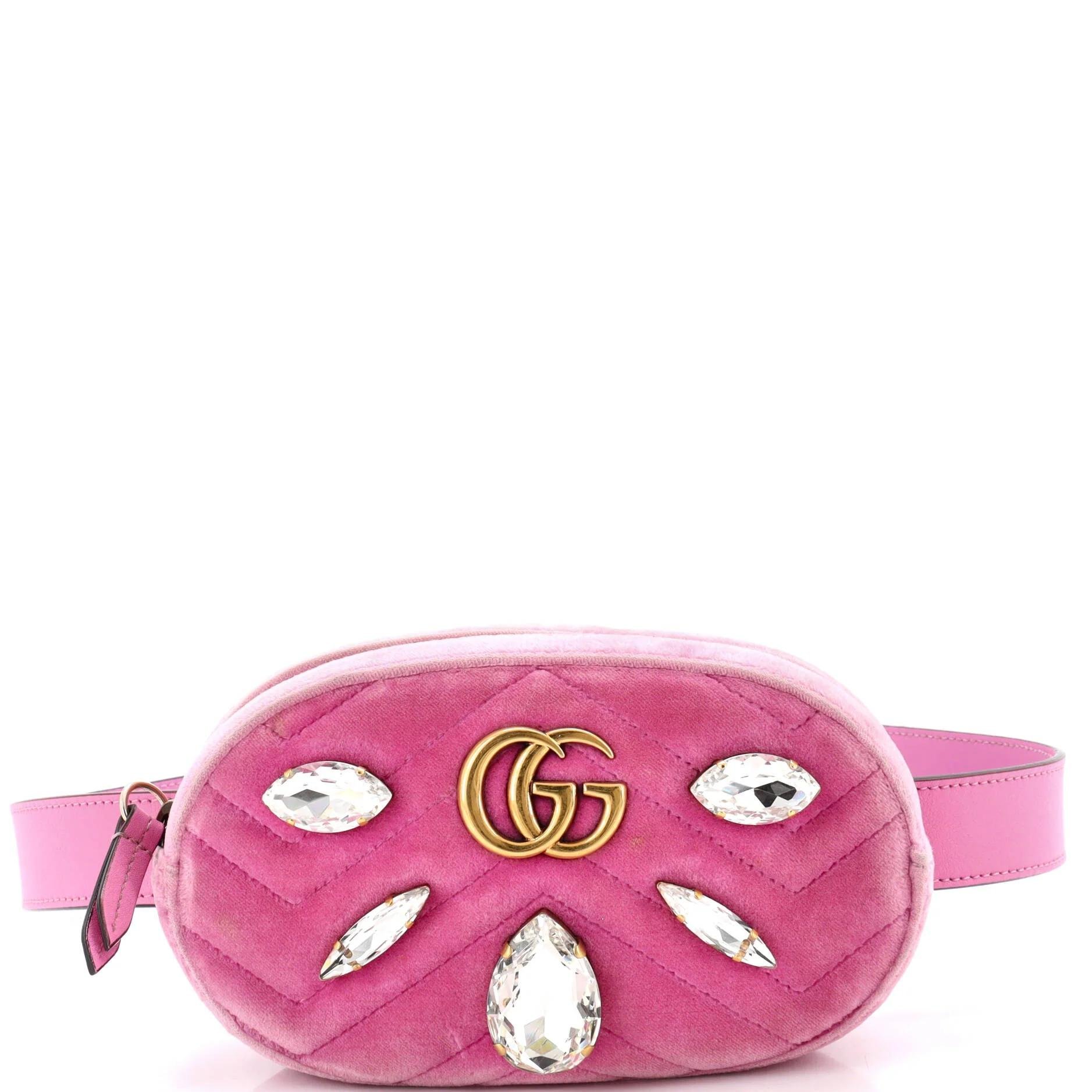 Velvet handbag