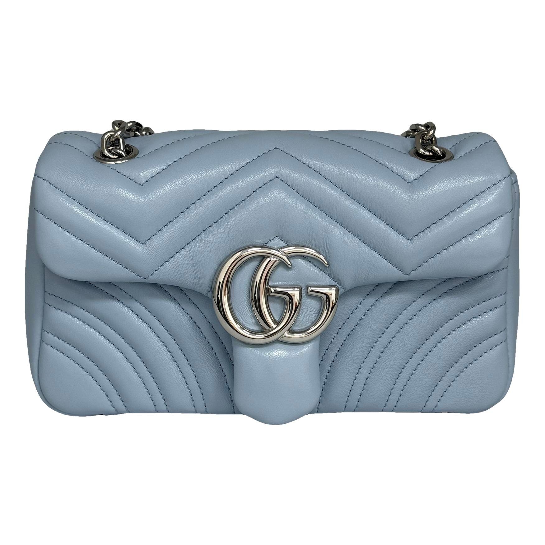 GG Marmont Flap leather handbag