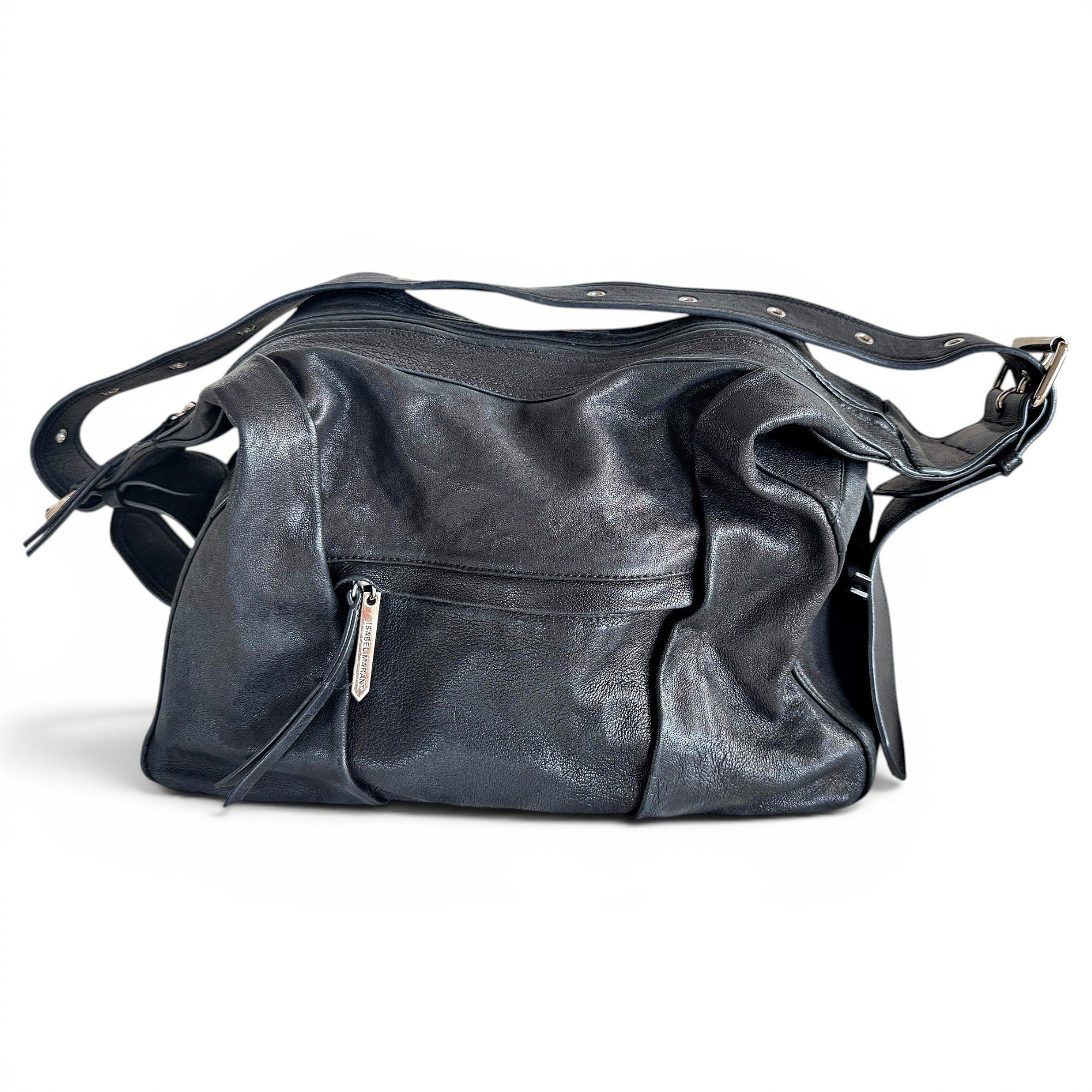 Leather handbag
