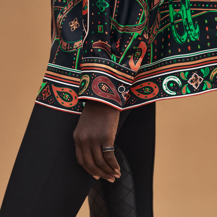 Noir "Porte-bonheur Bandana" Shirt