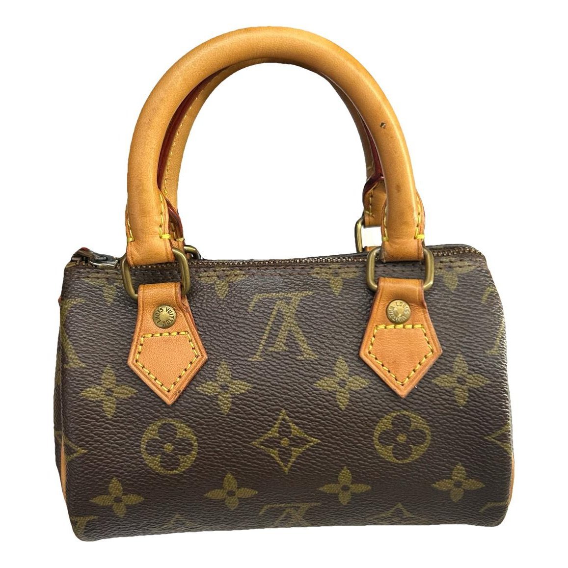 Nano Speedy / Mini HL leather handbag