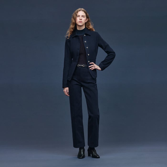 Bleu Noir Straight Leg Pants
