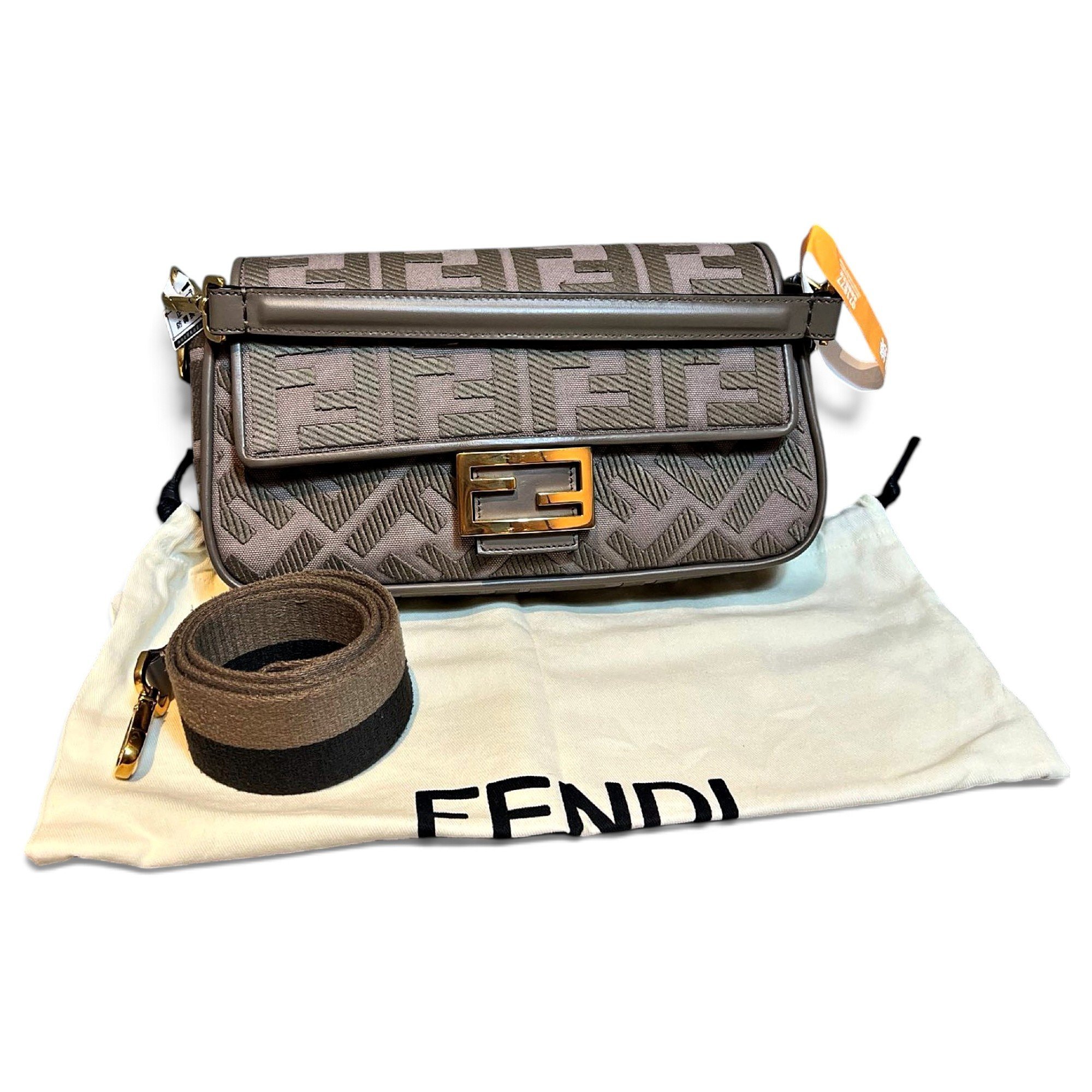 Fendi Baguette cloth handbag