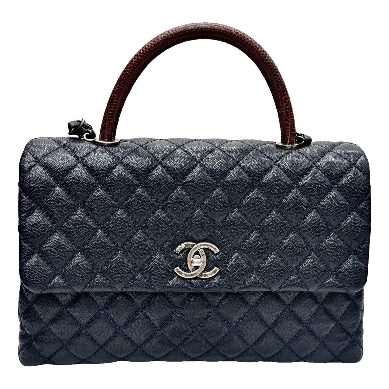 Coco Handle leather handbag
