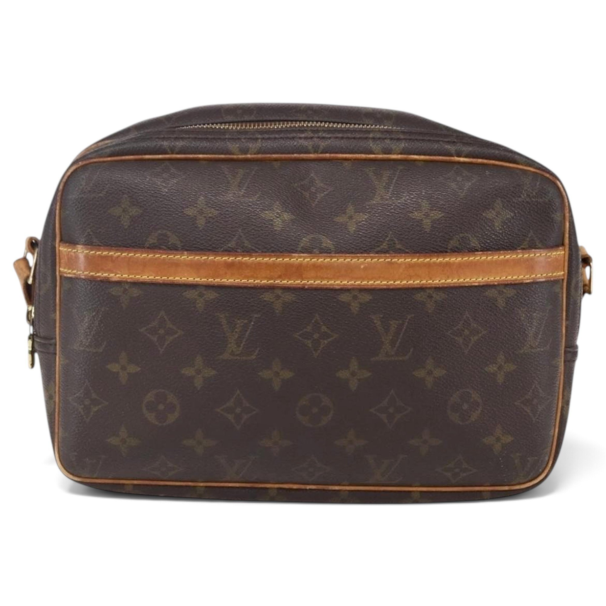 Reporter leather handbag
