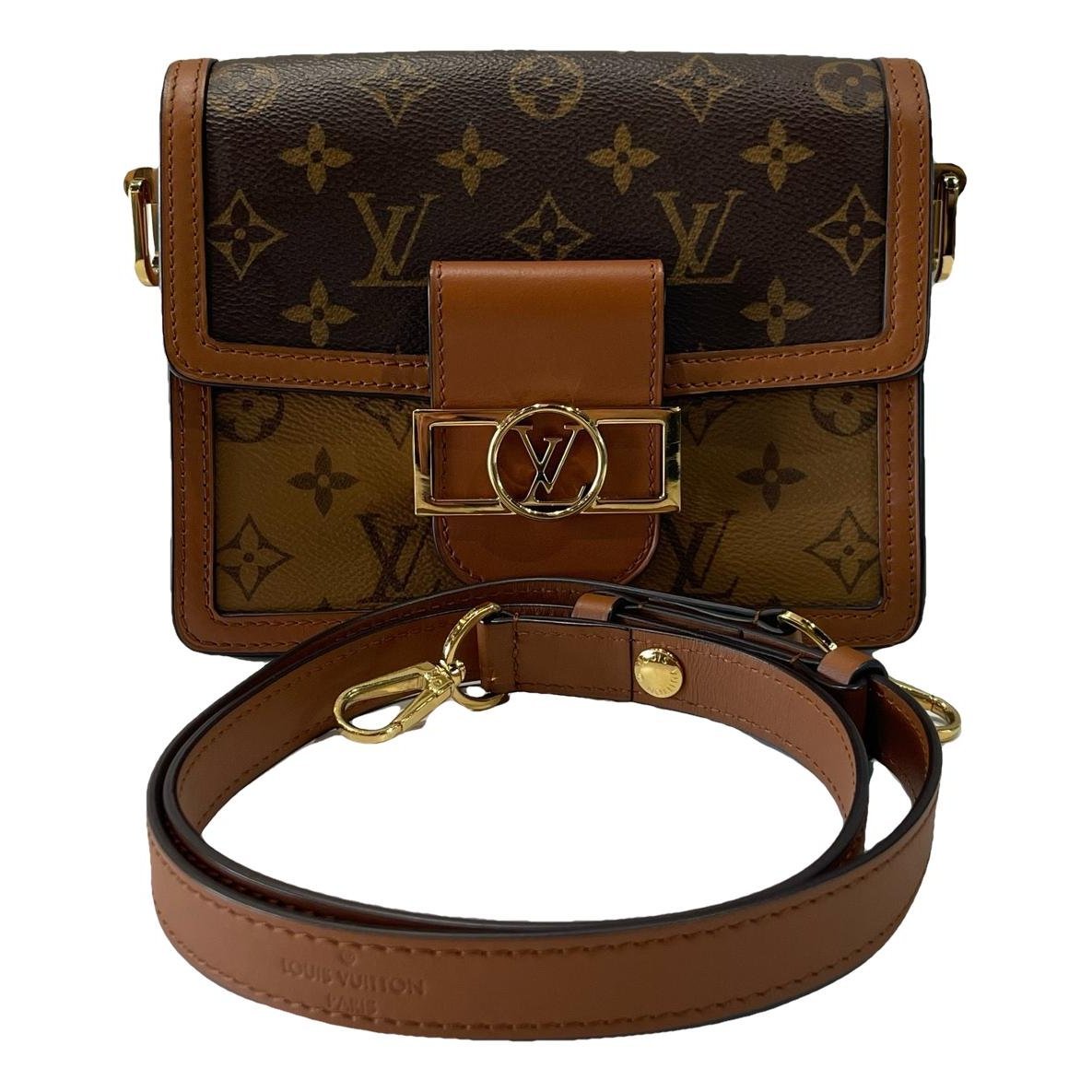 Louis Vuitton Dauphine leather handbag