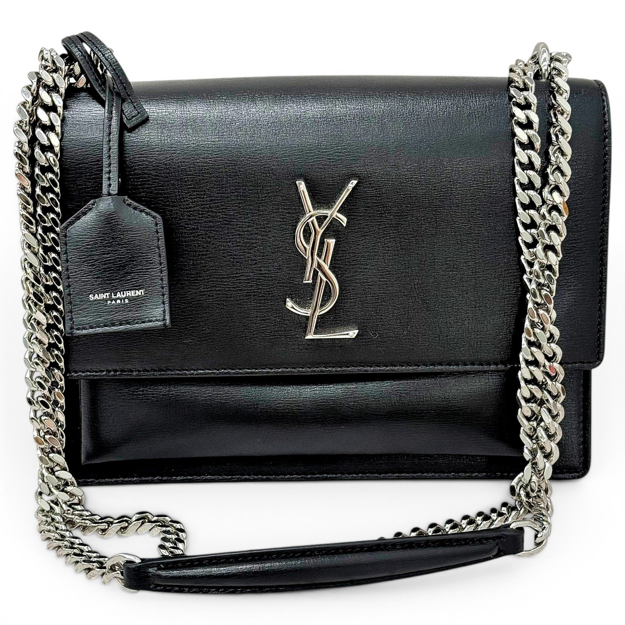 Sunset leather handbag