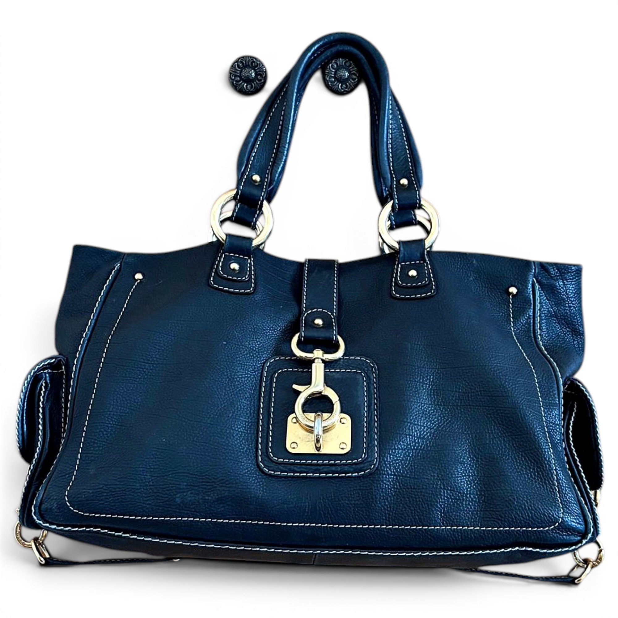 Leather handbag